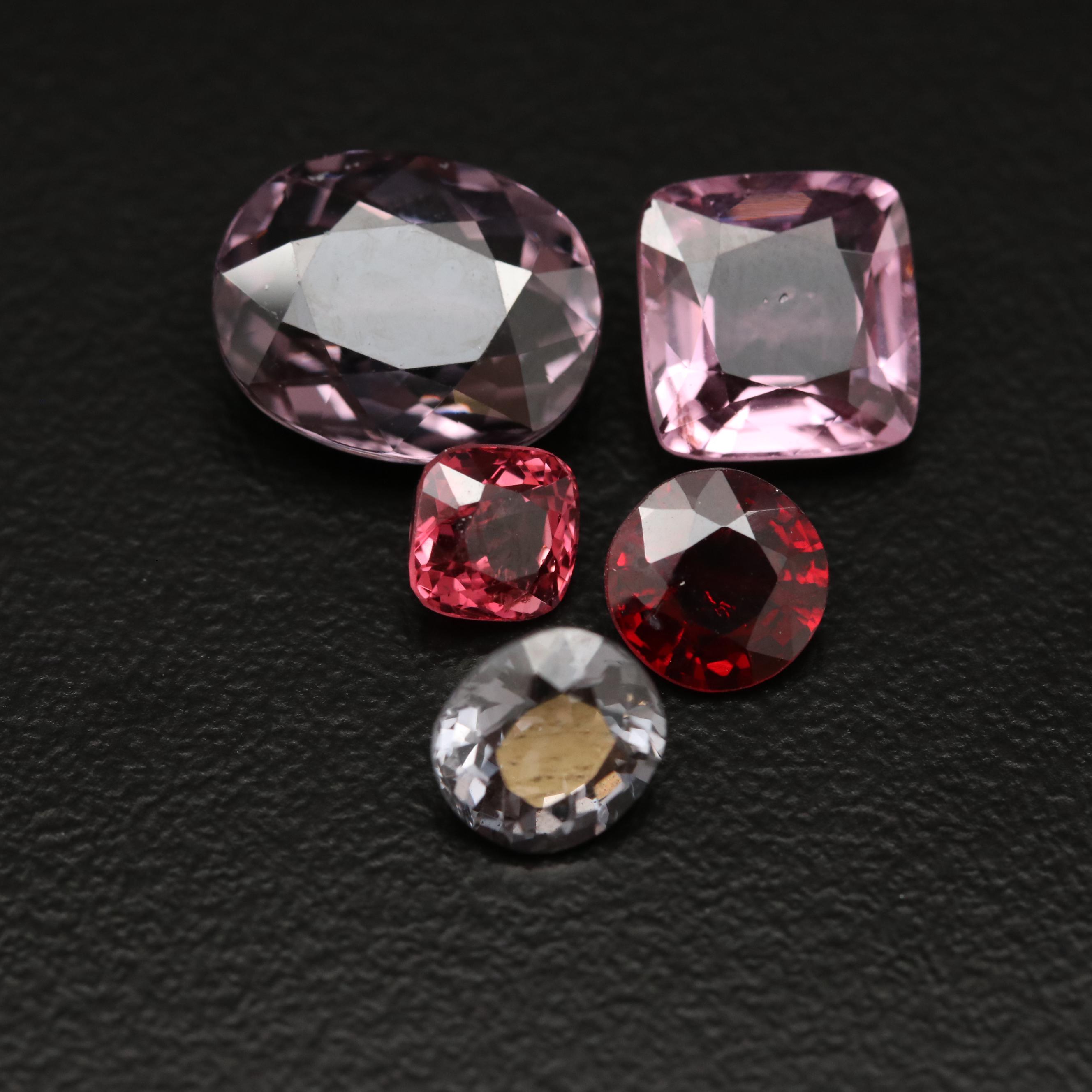 Loose 11.21 CTW Faceted Spinels