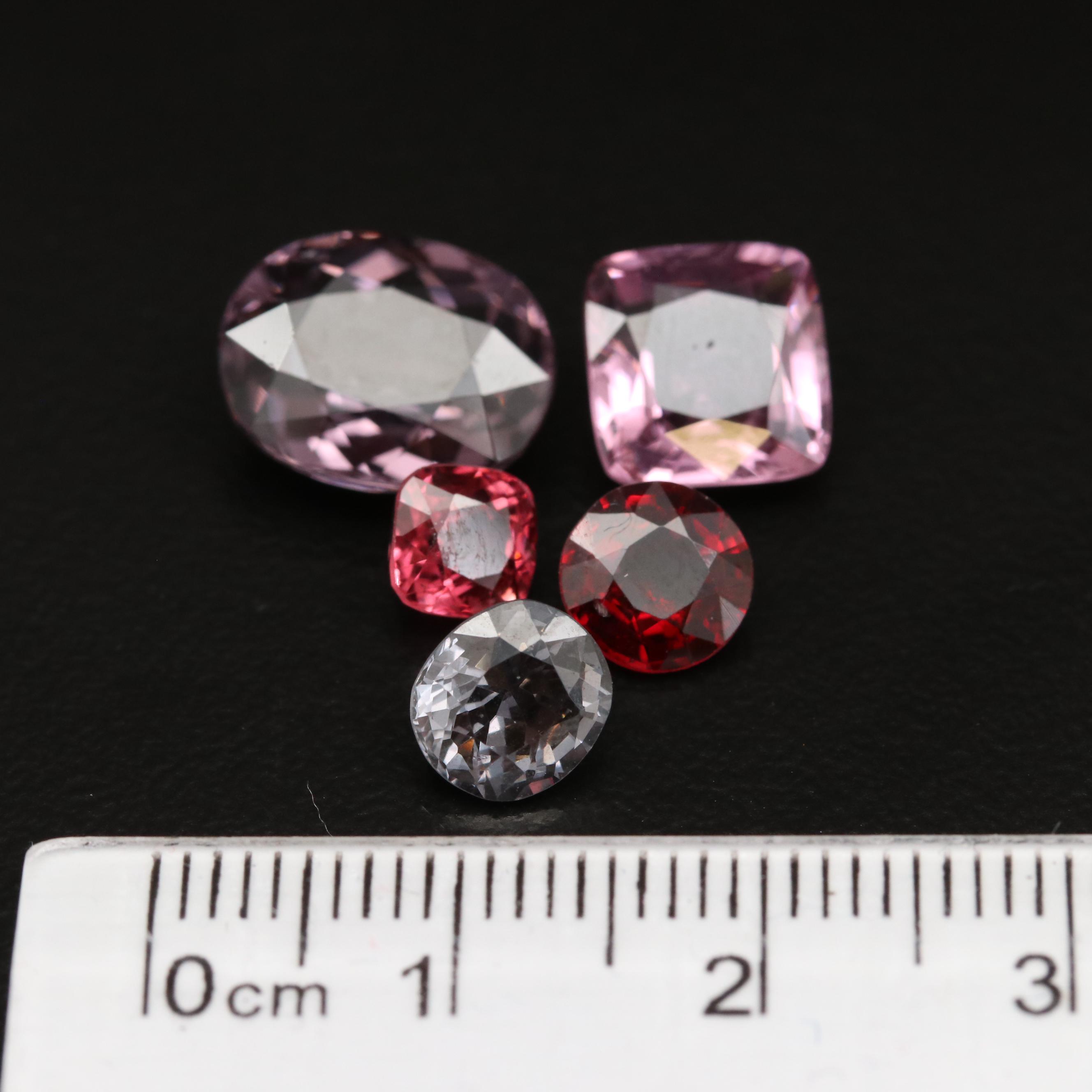 Loose 11.21 CTW Faceted Spinels