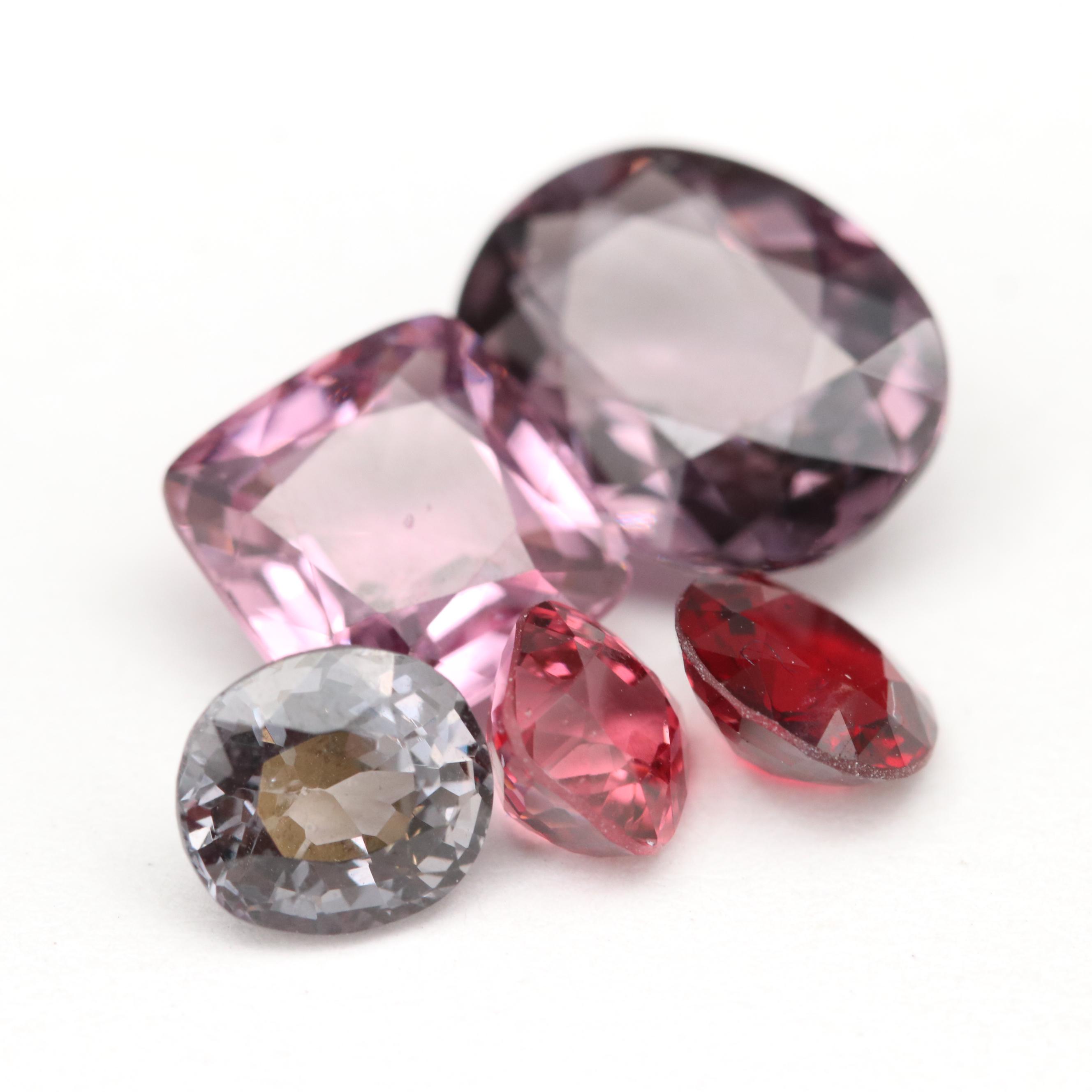 Loose 11.21 CTW Faceted Spinels