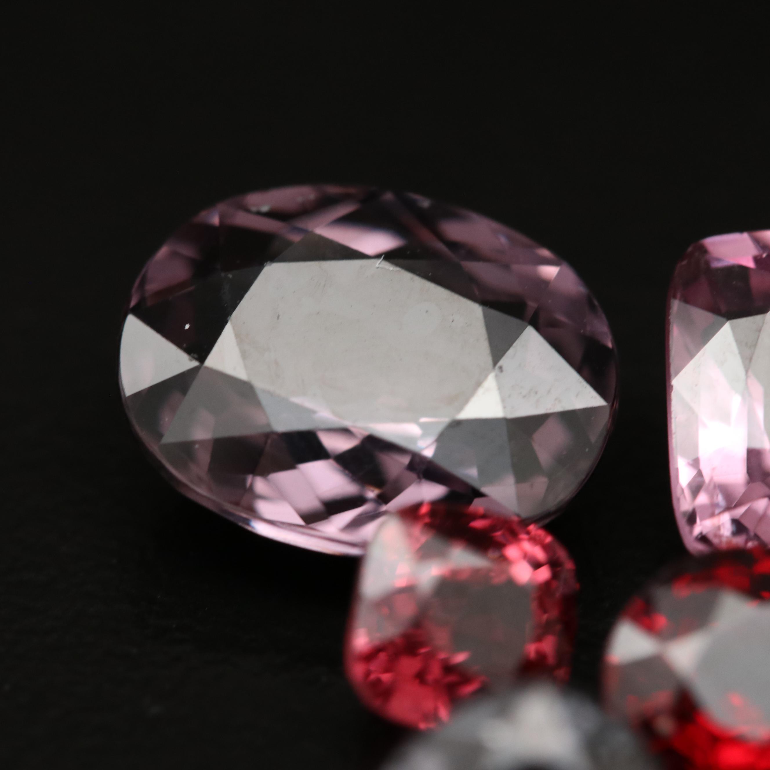 Loose 11.21 CTW Faceted Spinels