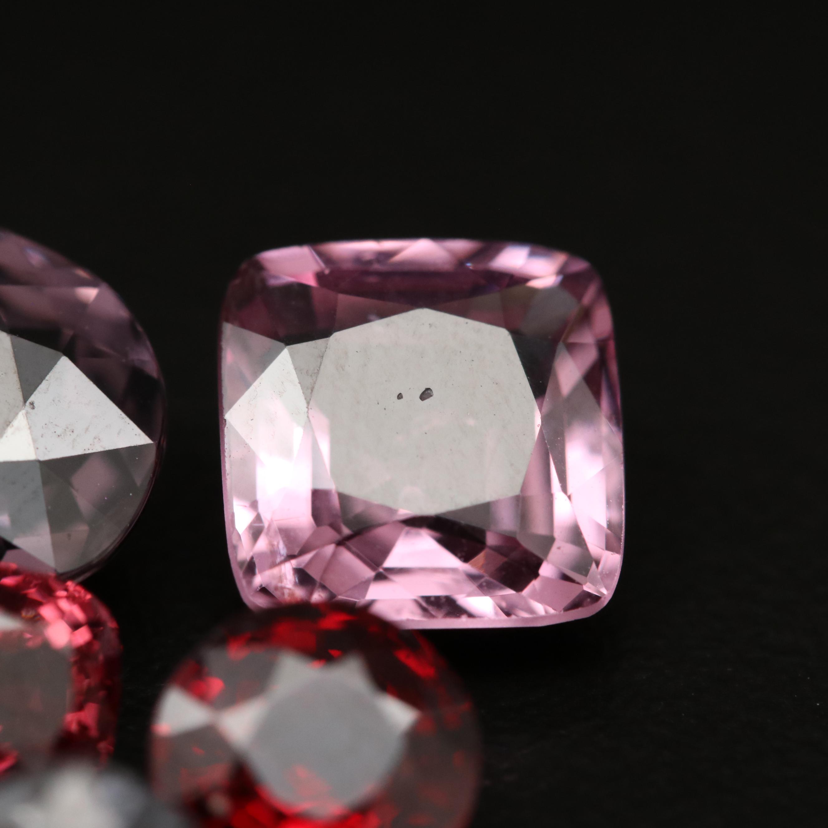 Loose 11.21 CTW Faceted Spinels