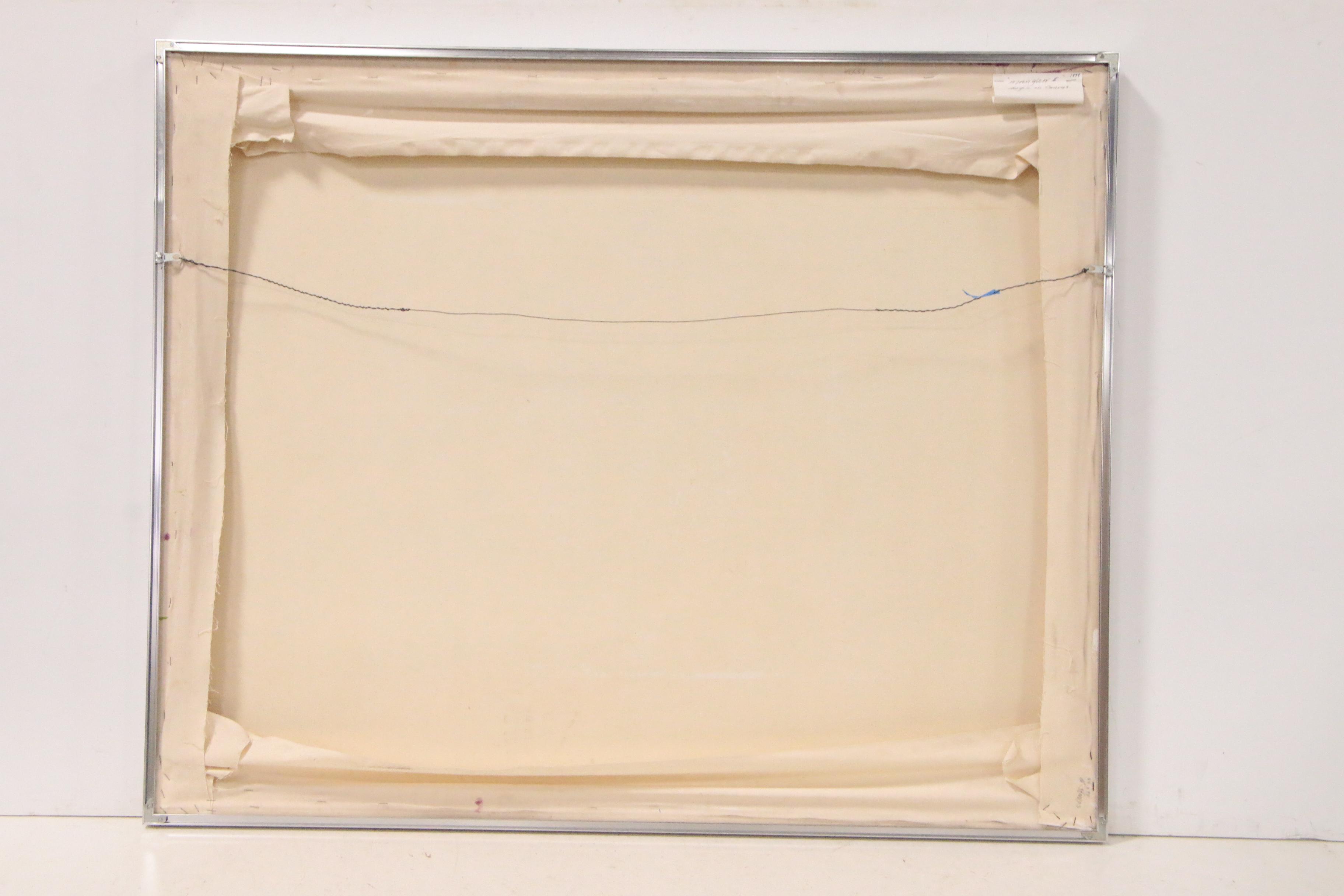 Walter Stomps Abstract Acrylic Painting "Moon Glow II", 1998