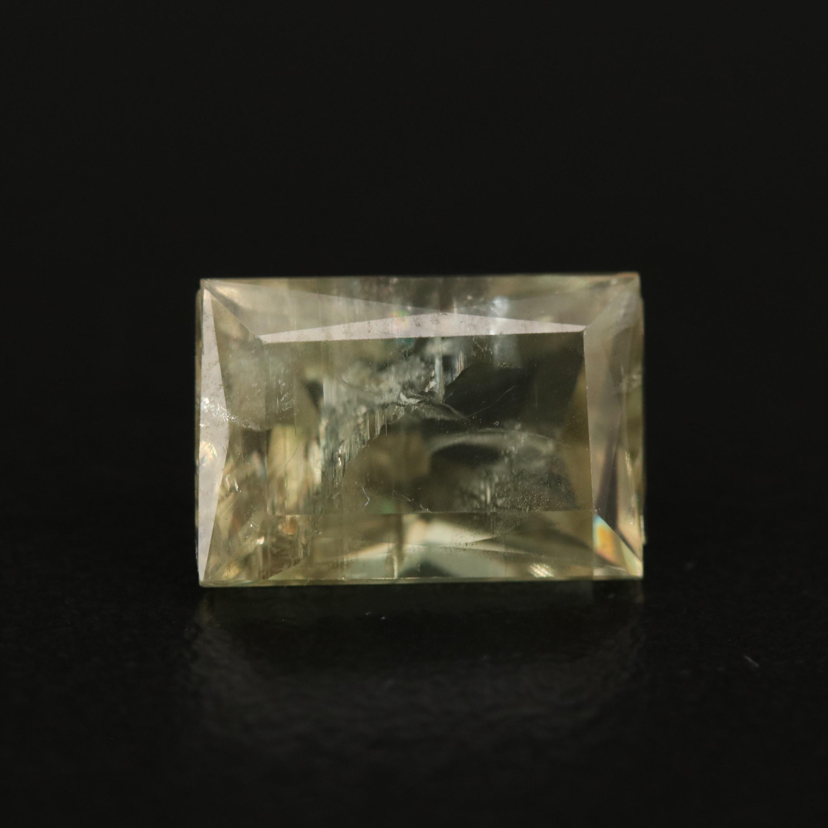 Loose 10.08 CTW Heliodor and Zultanite