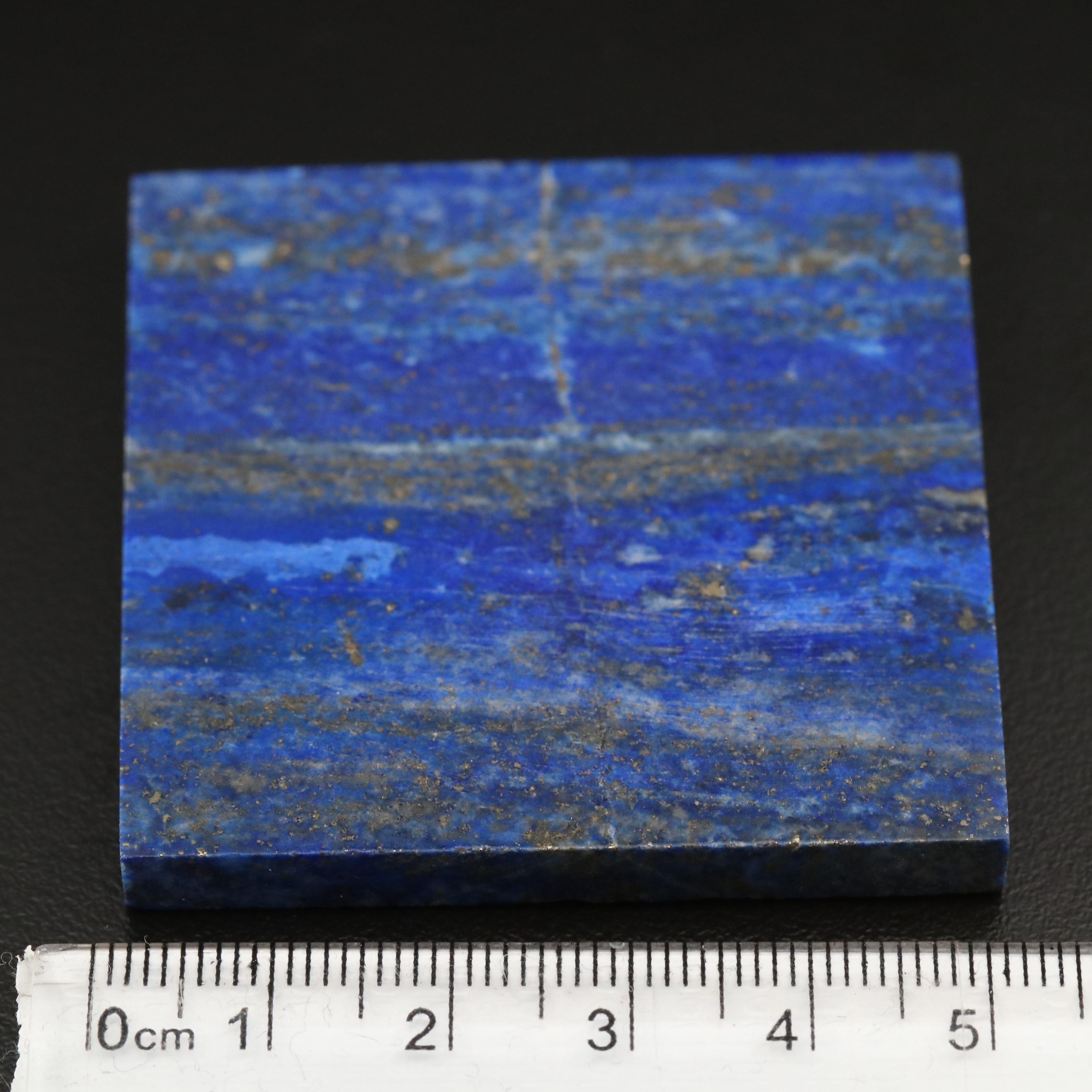 Loose 237.78 CTW Carved and Tile Shaped Lapis Lazuli