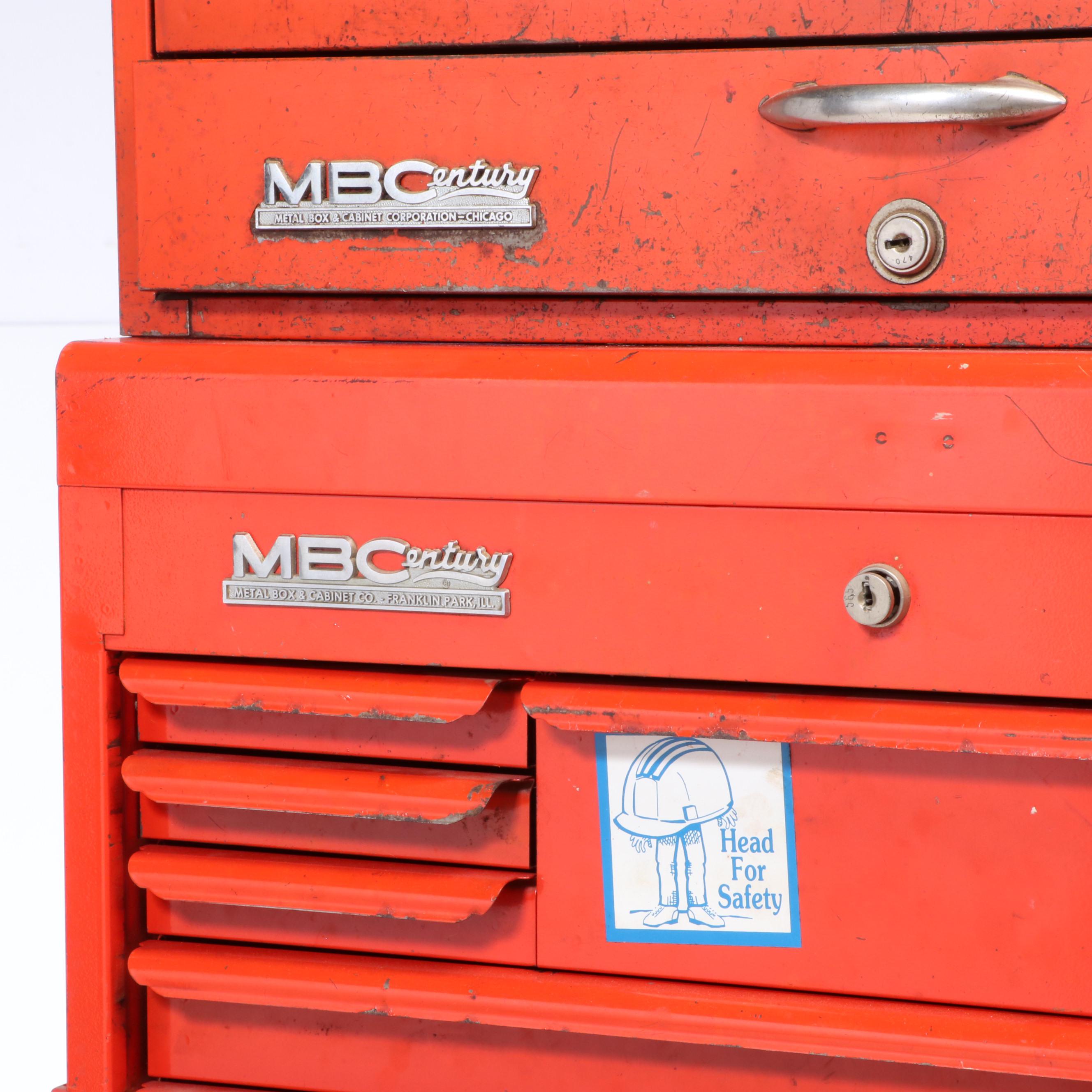 MB Century Metal Rolling Tool Chest
