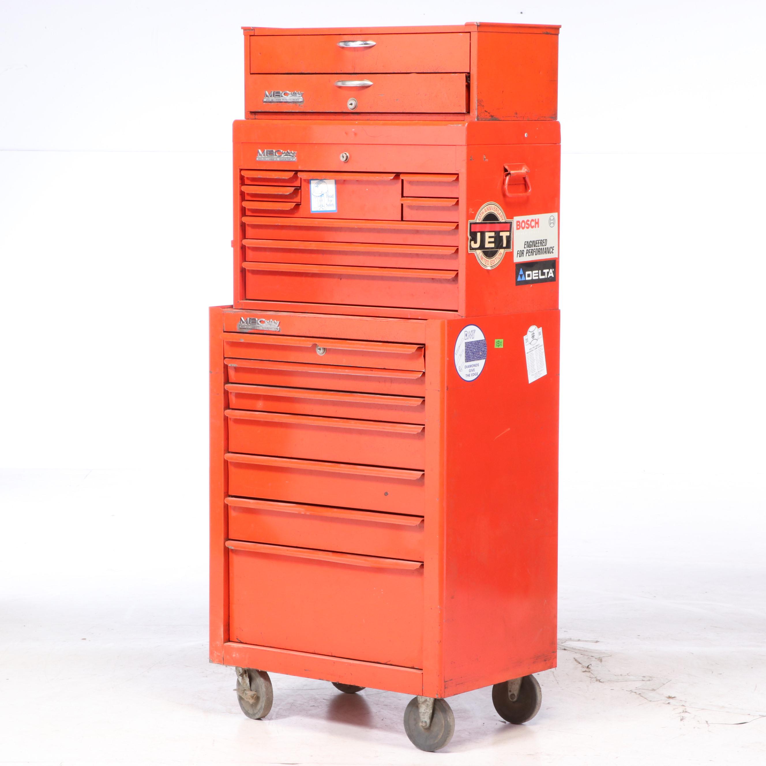 MB Century Metal Rolling Tool Chest