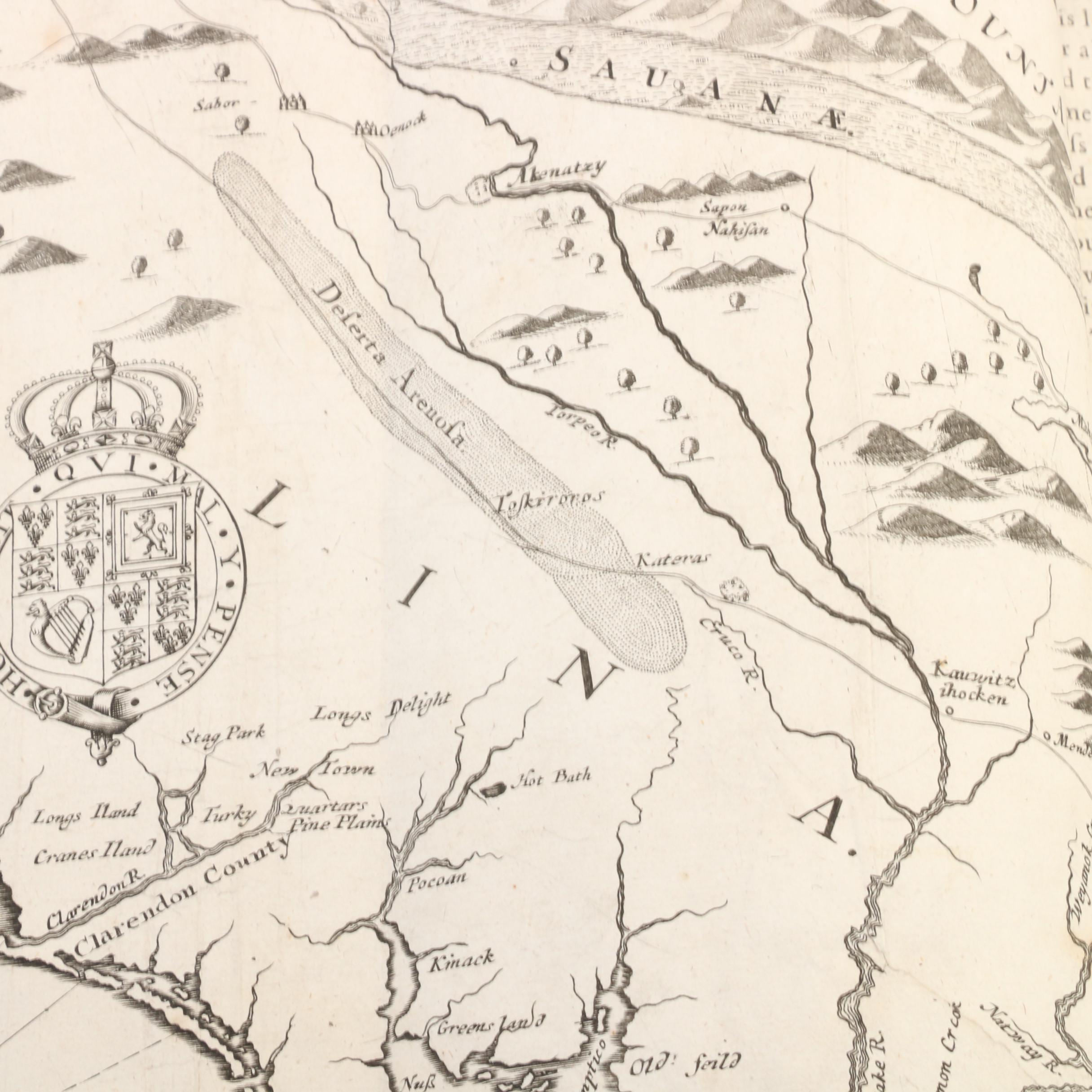 "America" Book with Illustrated Maps by John Ogilby, 1671