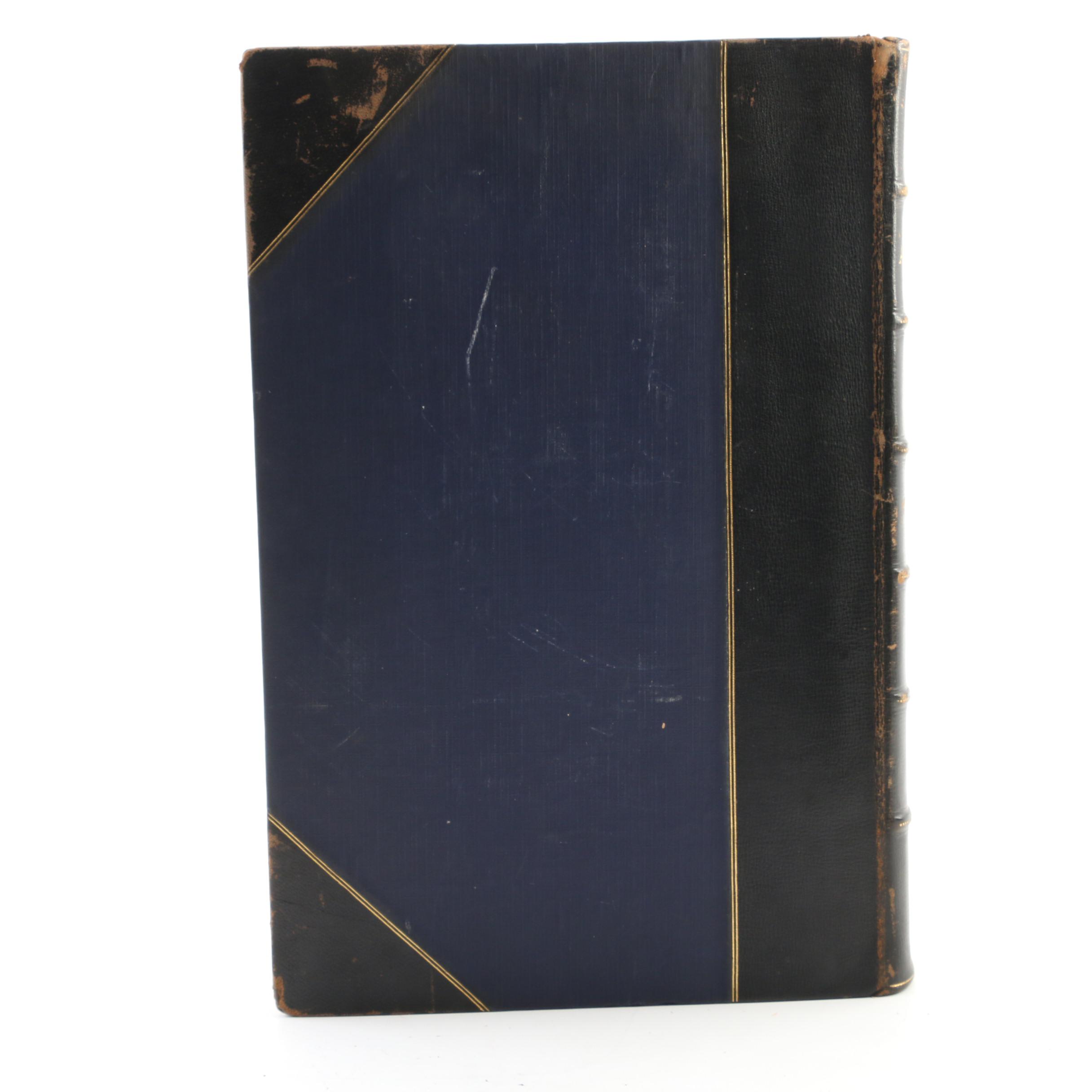 "America" Book with Illustrated Maps by John Ogilby, 1671