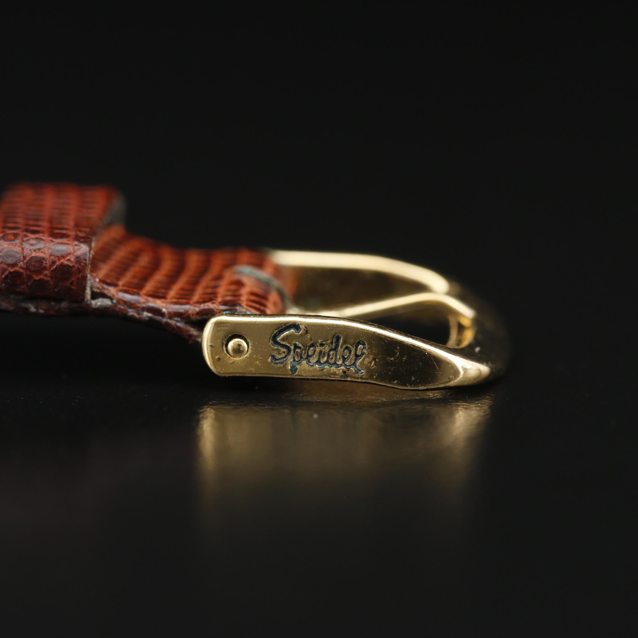 1970 Bulova Accutron Day & Date "P" 14K Gold Tuning Fork Watch