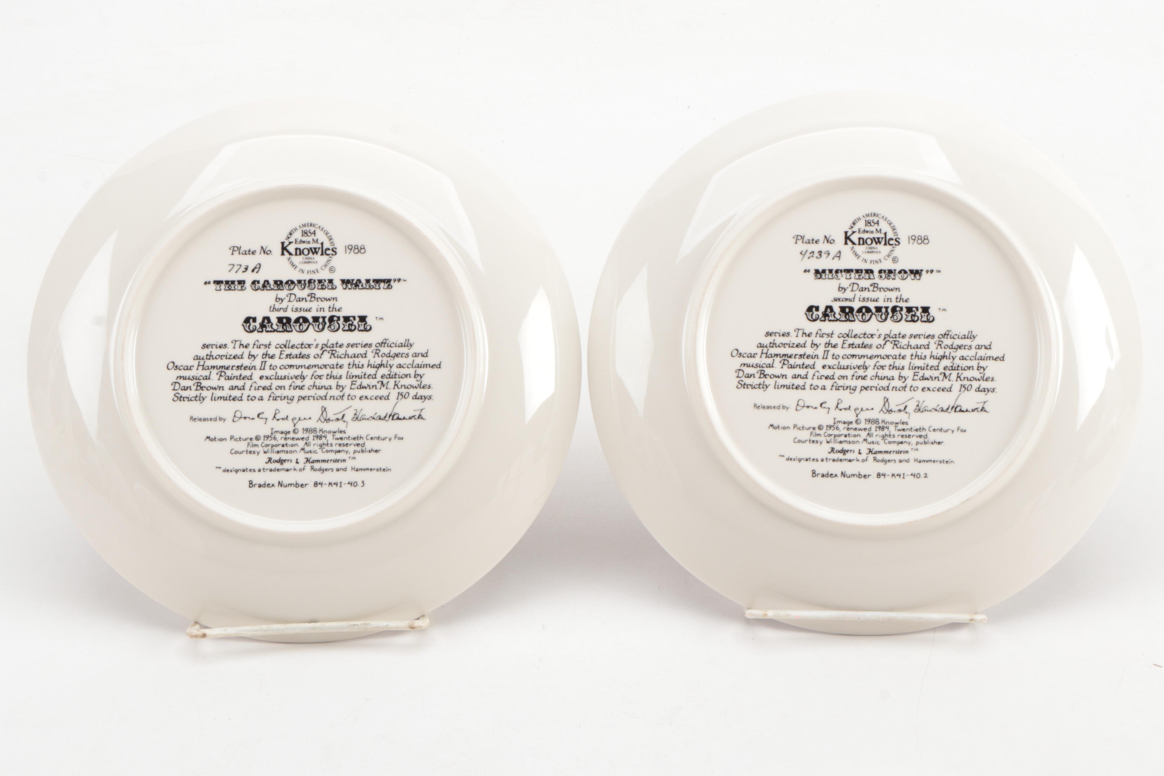 Kaiser Classic Fairytales, Knowles Carousel and Ridgewood Collector Plates