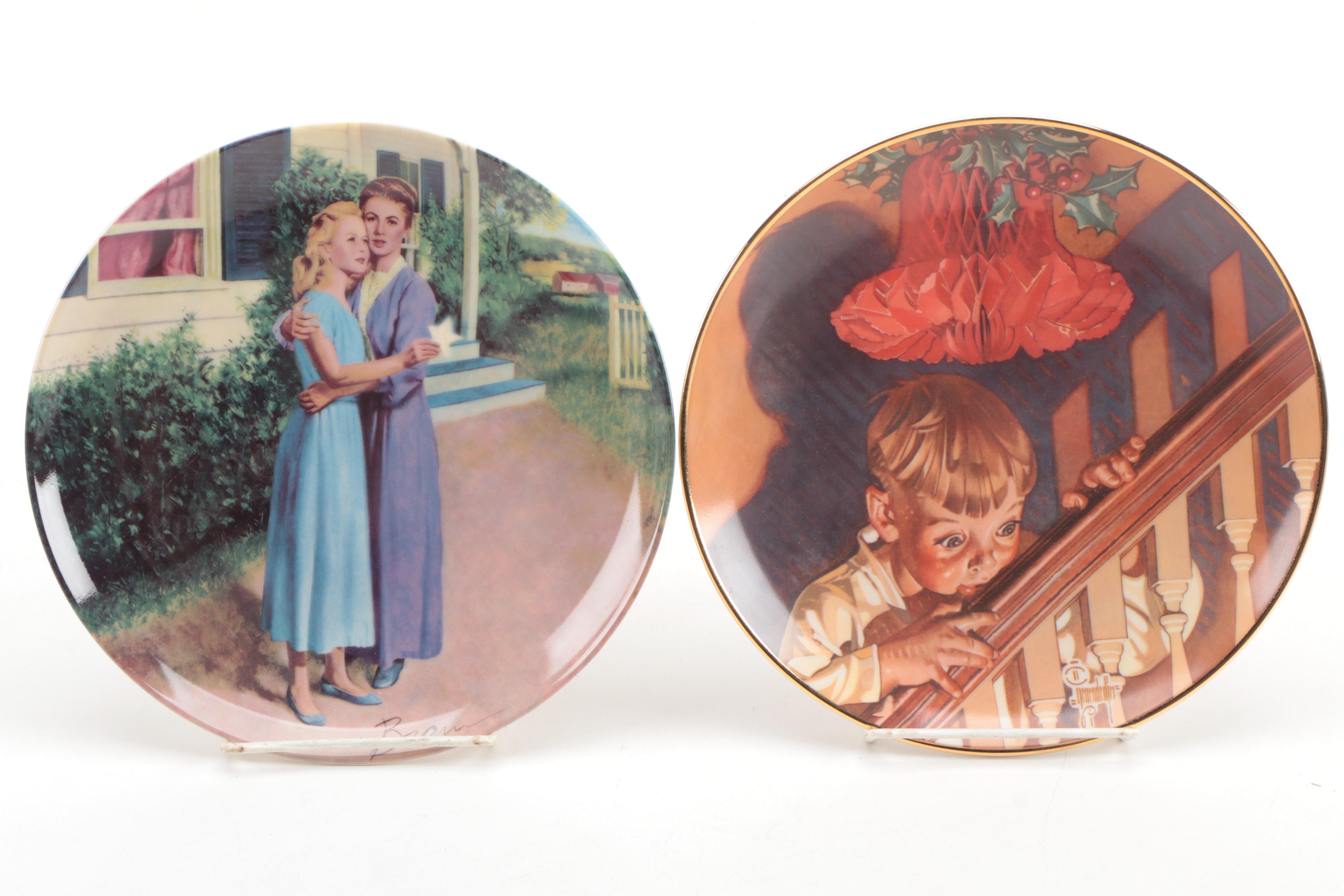 Kaiser Classic Fairytales, Knowles Carousel and Ridgewood Collector Plates