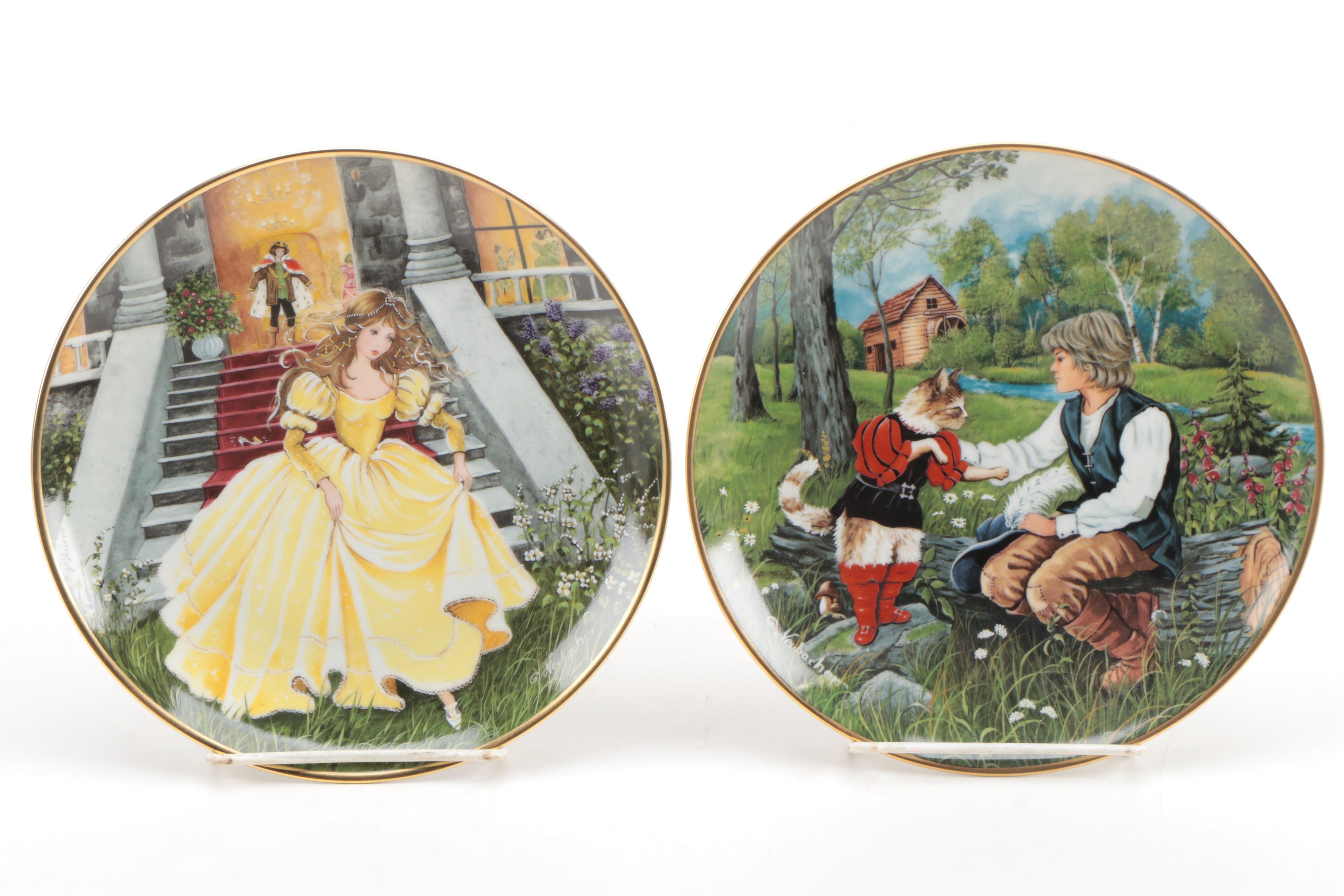 Kaiser Classic Fairytales, Knowles Carousel and Ridgewood Collector Plates
