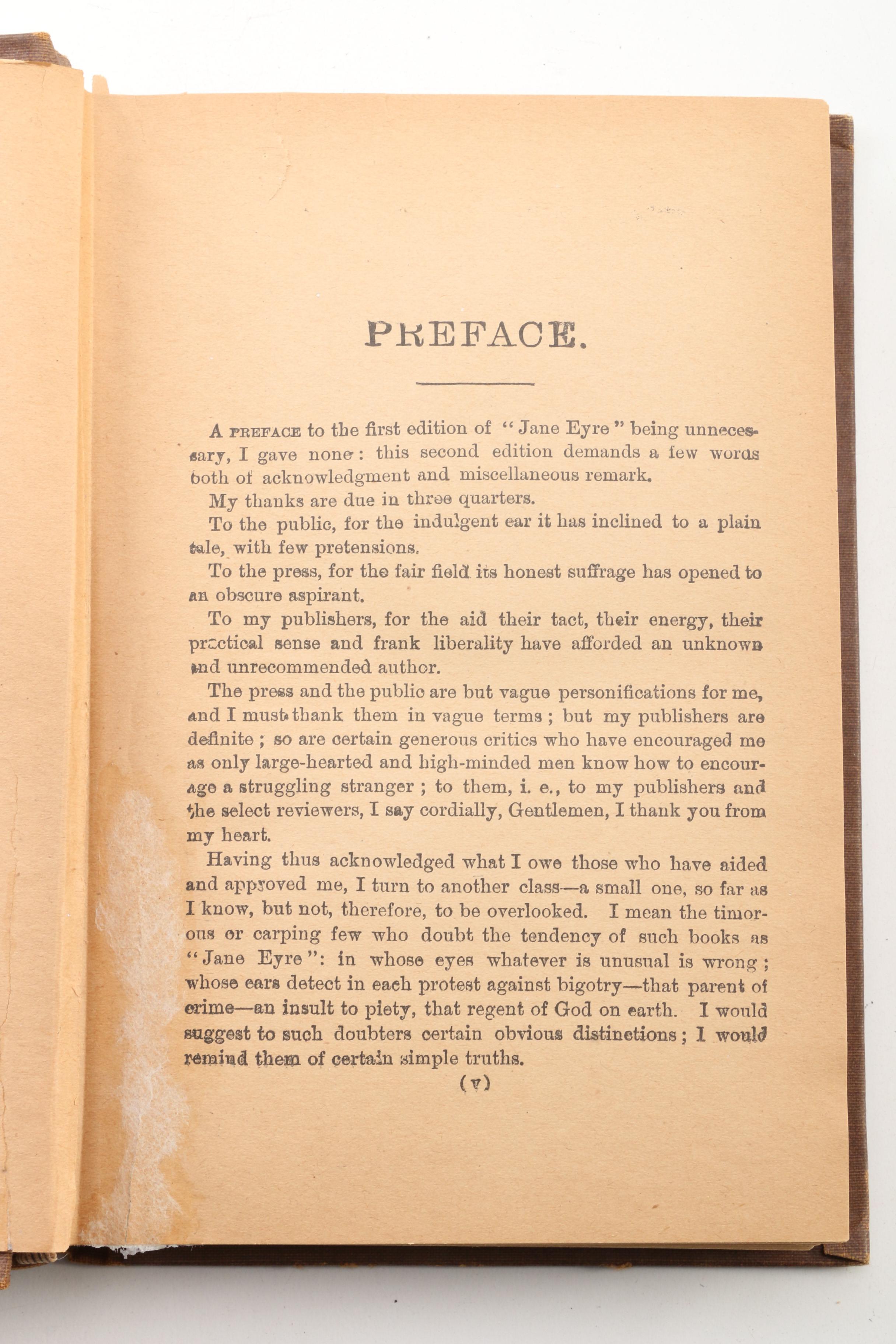 "Jane Eyre" by Charlotte Brontë, Mid to Late 19th Century