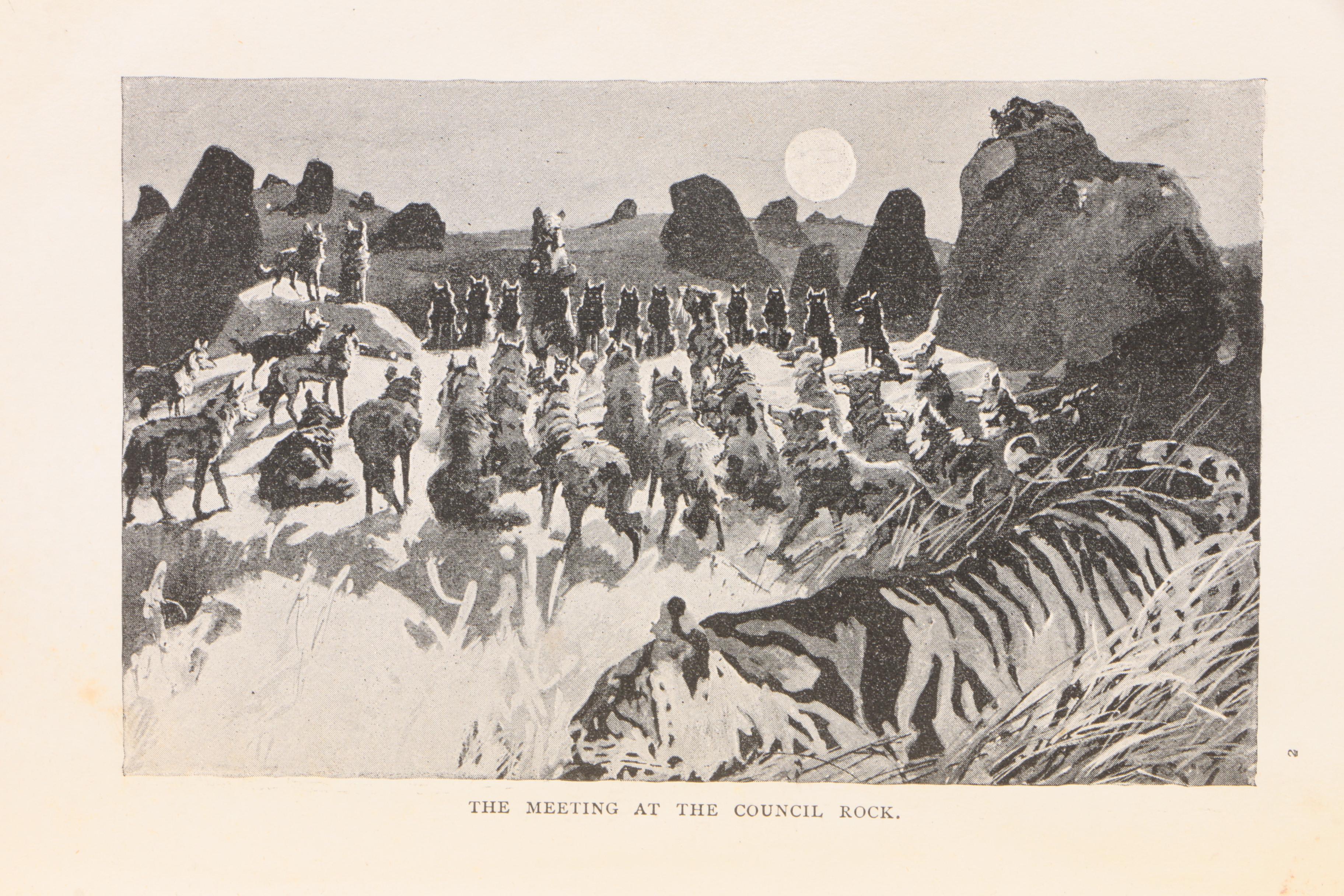 First American Edition "The Jungle Book" by Rudyard Kipling, 1894