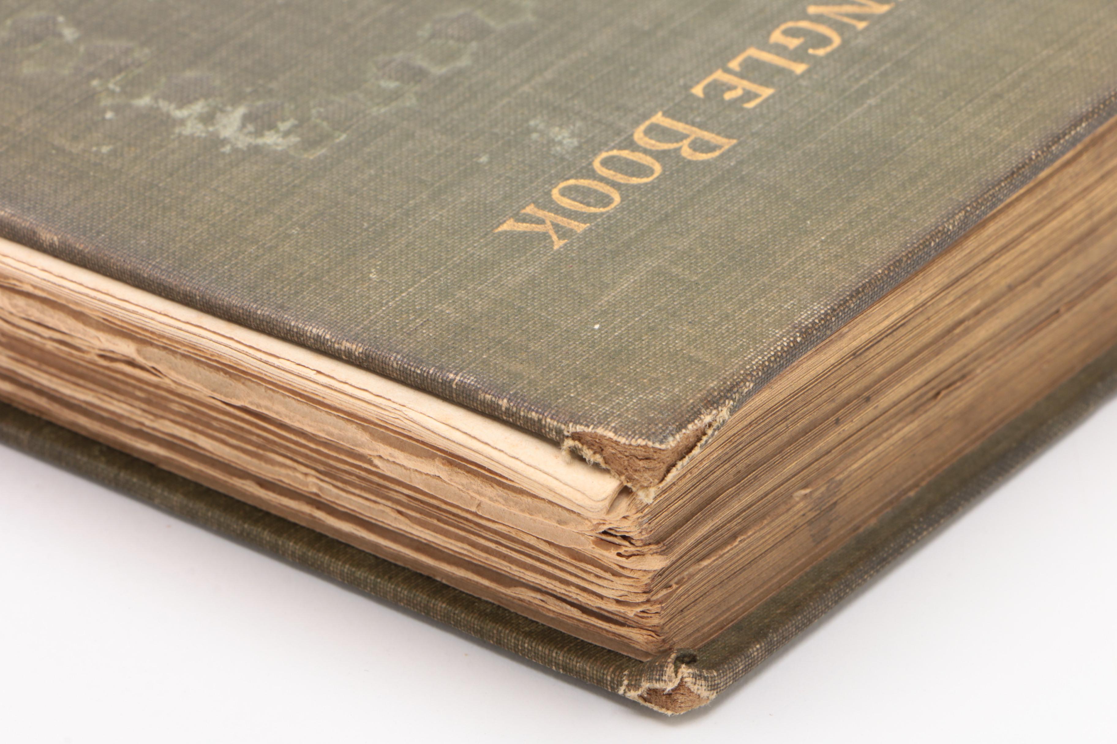 First American Edition "The Jungle Book" by Rudyard Kipling, 1894