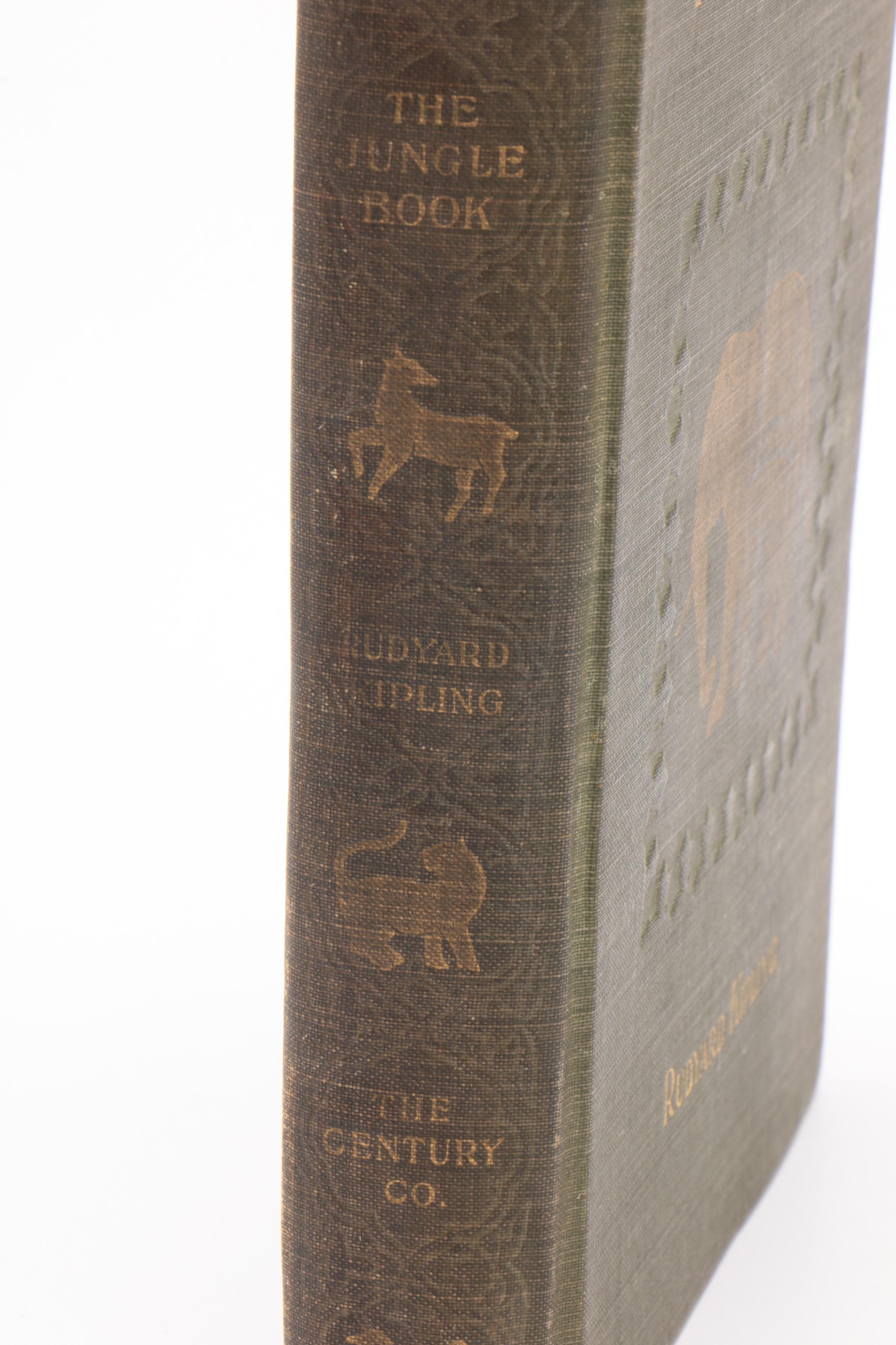 First American Edition "The Jungle Book" by Rudyard Kipling, 1894