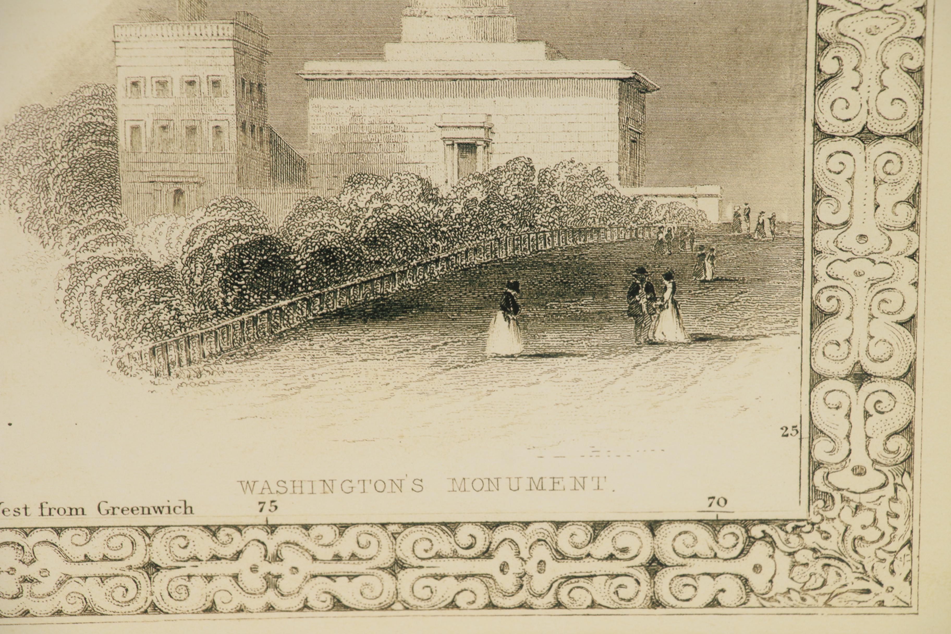 Giclée Map after John Tallis "1850 United States"