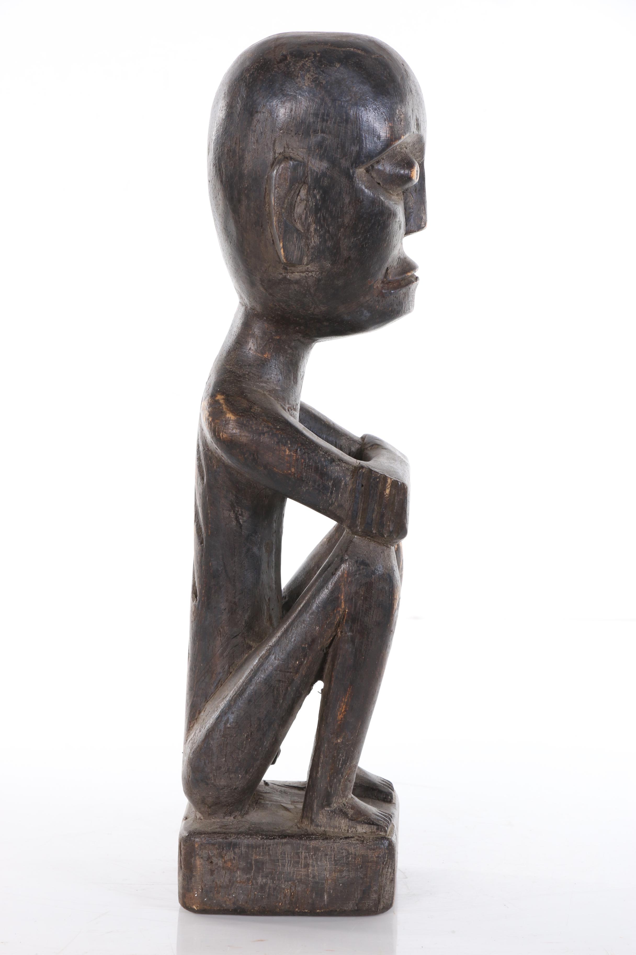 Ifugao "Bulul" Hand-Carved Wooden Statue, Philippines