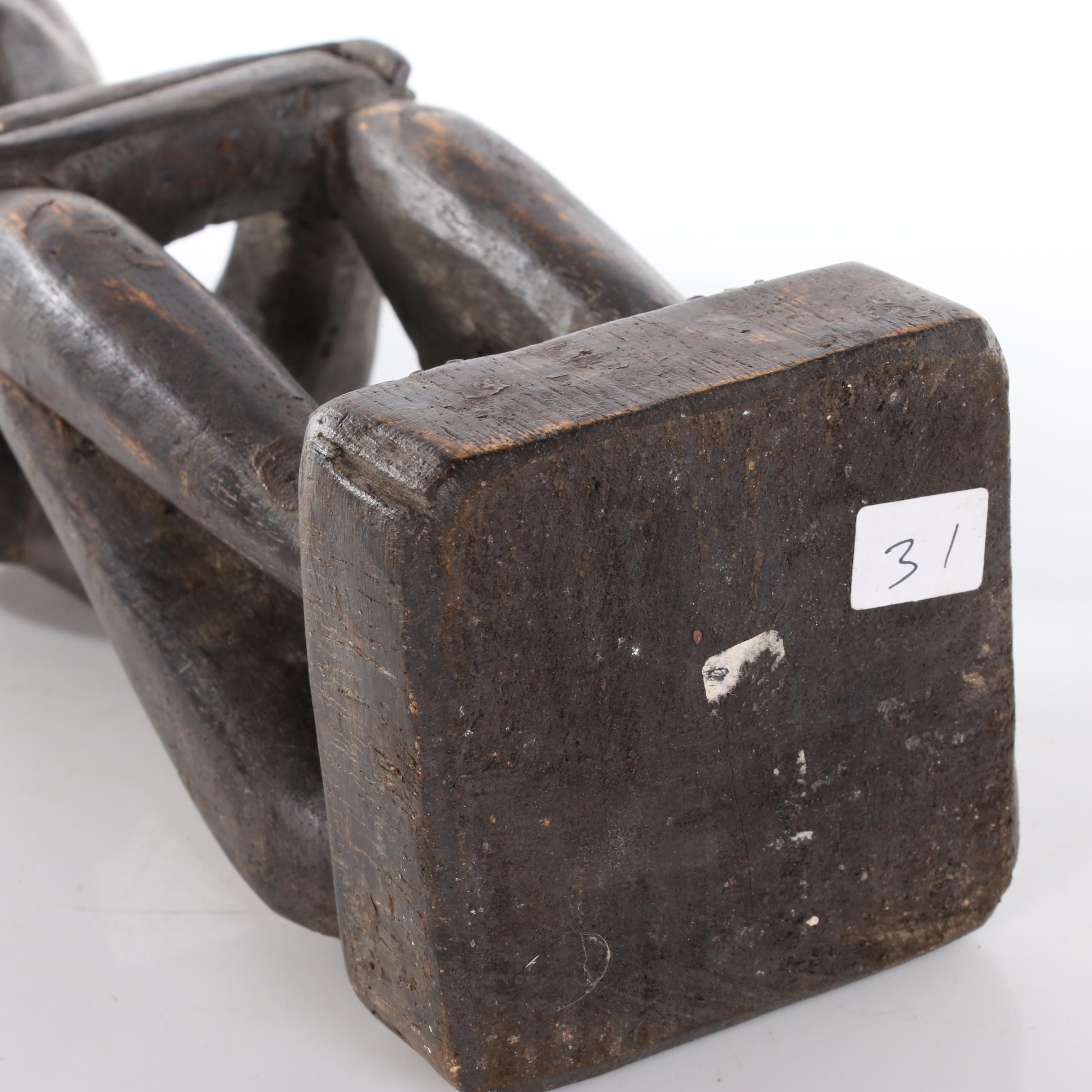 Ifugao "Bulul" Hand-Carved Wooden Statue, Philippines