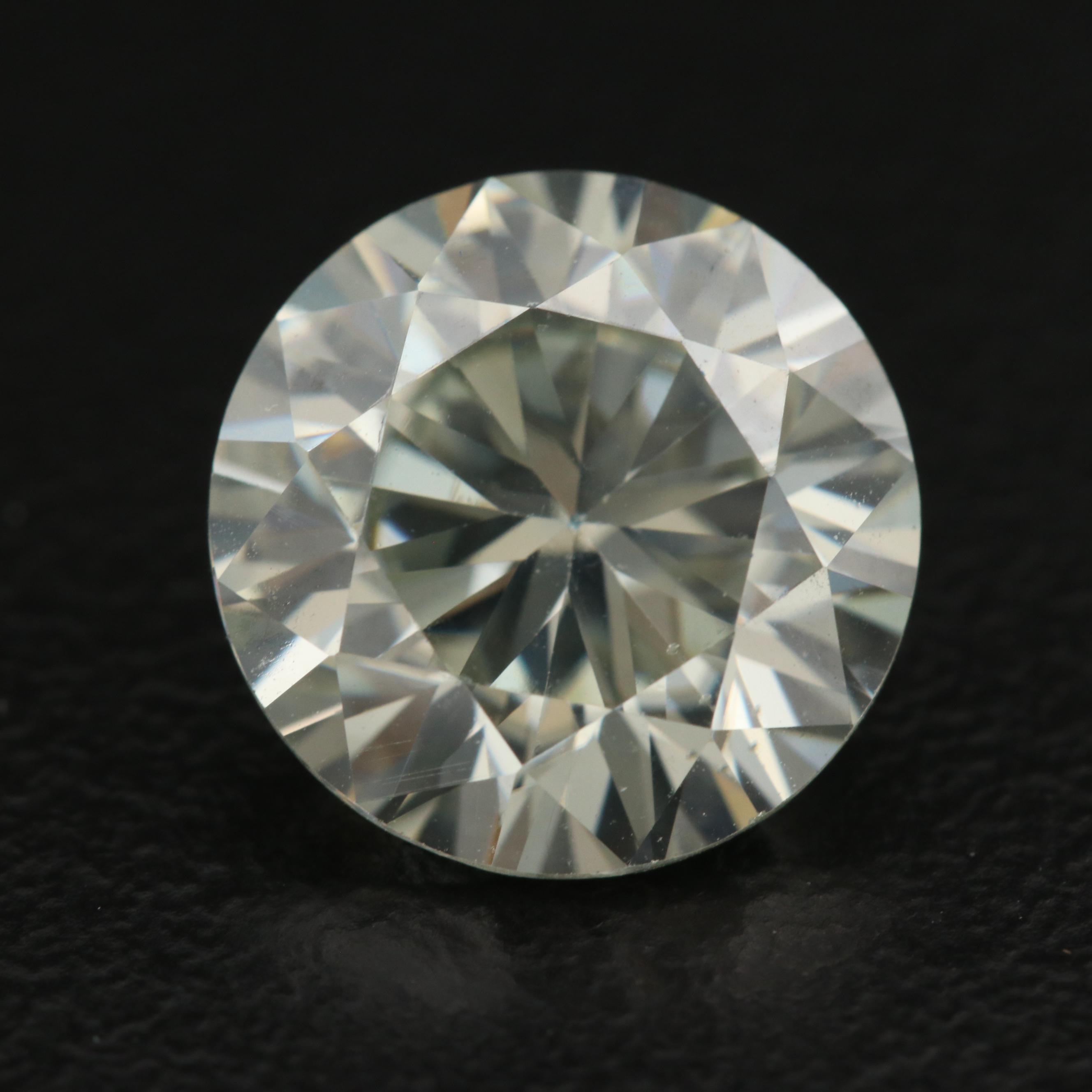 Loose Round Brilliant Cut Laboratory Grown Moissanite