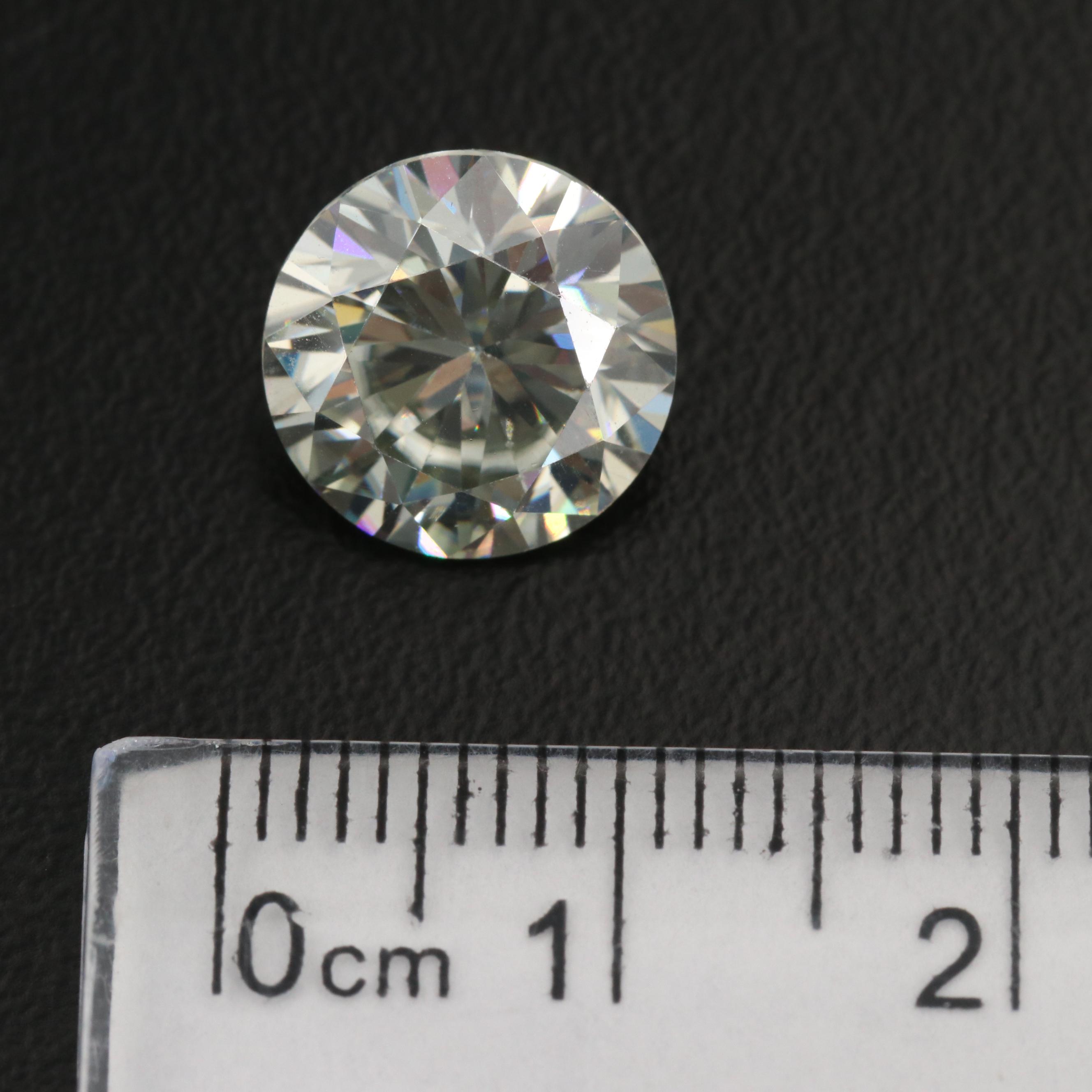 Loose Round Brilliant Cut Laboratory Grown Moissanite