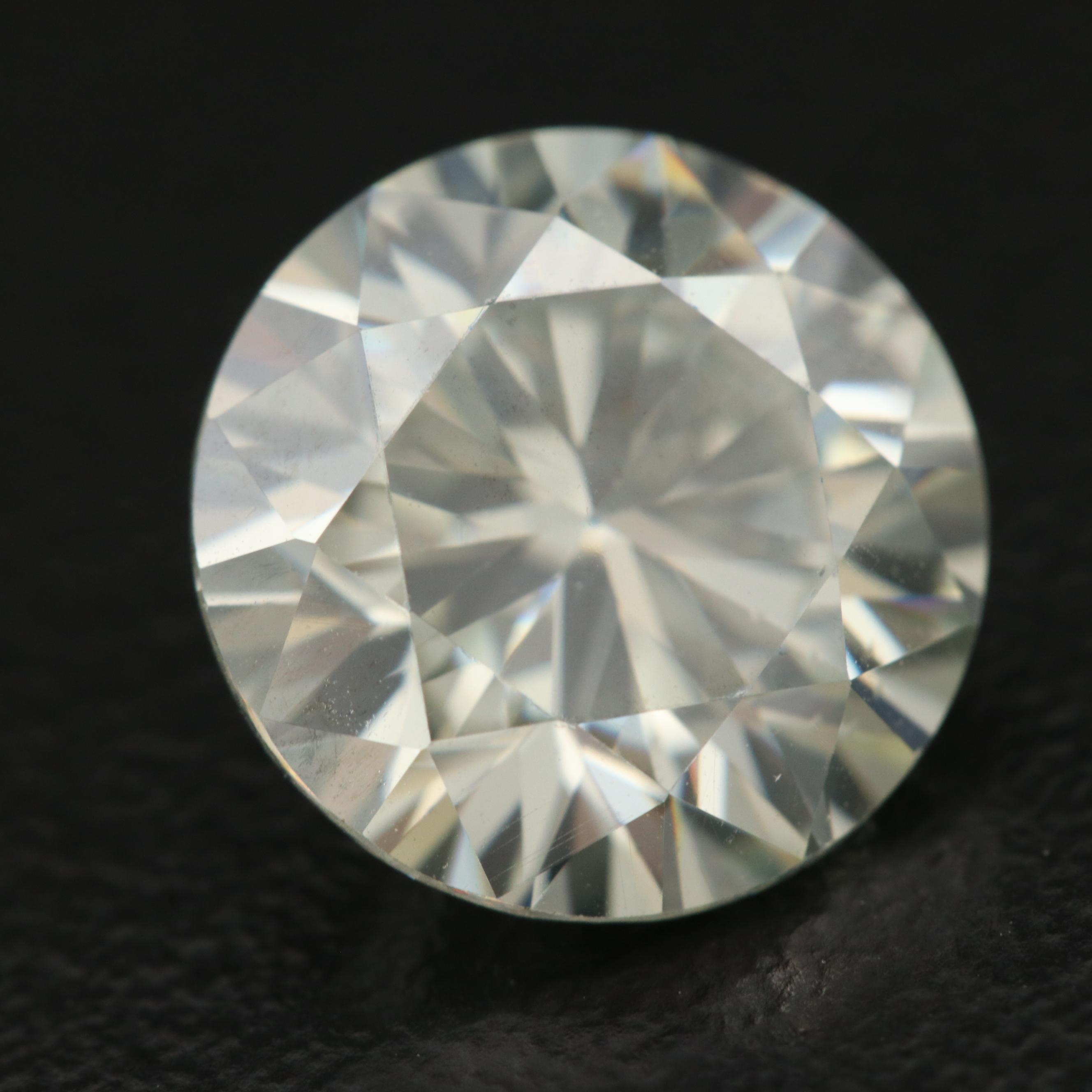Loose Round Brilliant Cut Laboratory Grown Moissanite