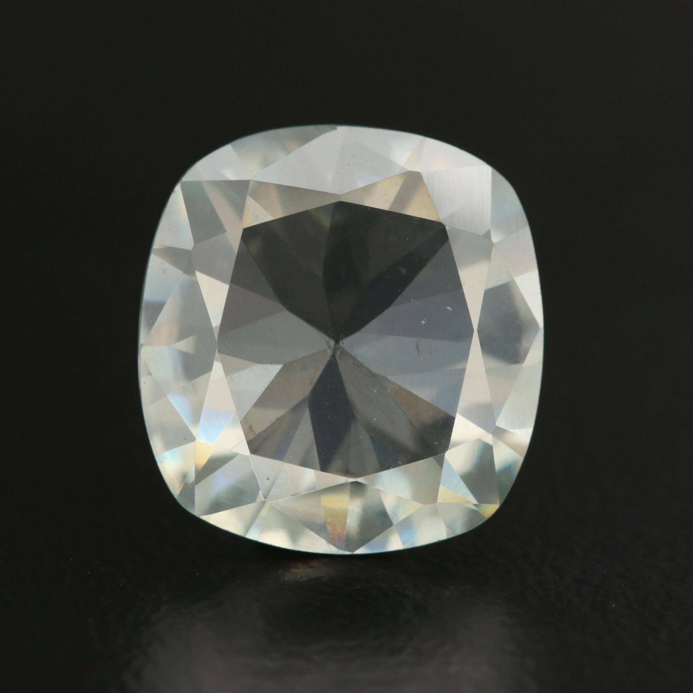 Loose Square Faceted Laboratory Grown Moissanite