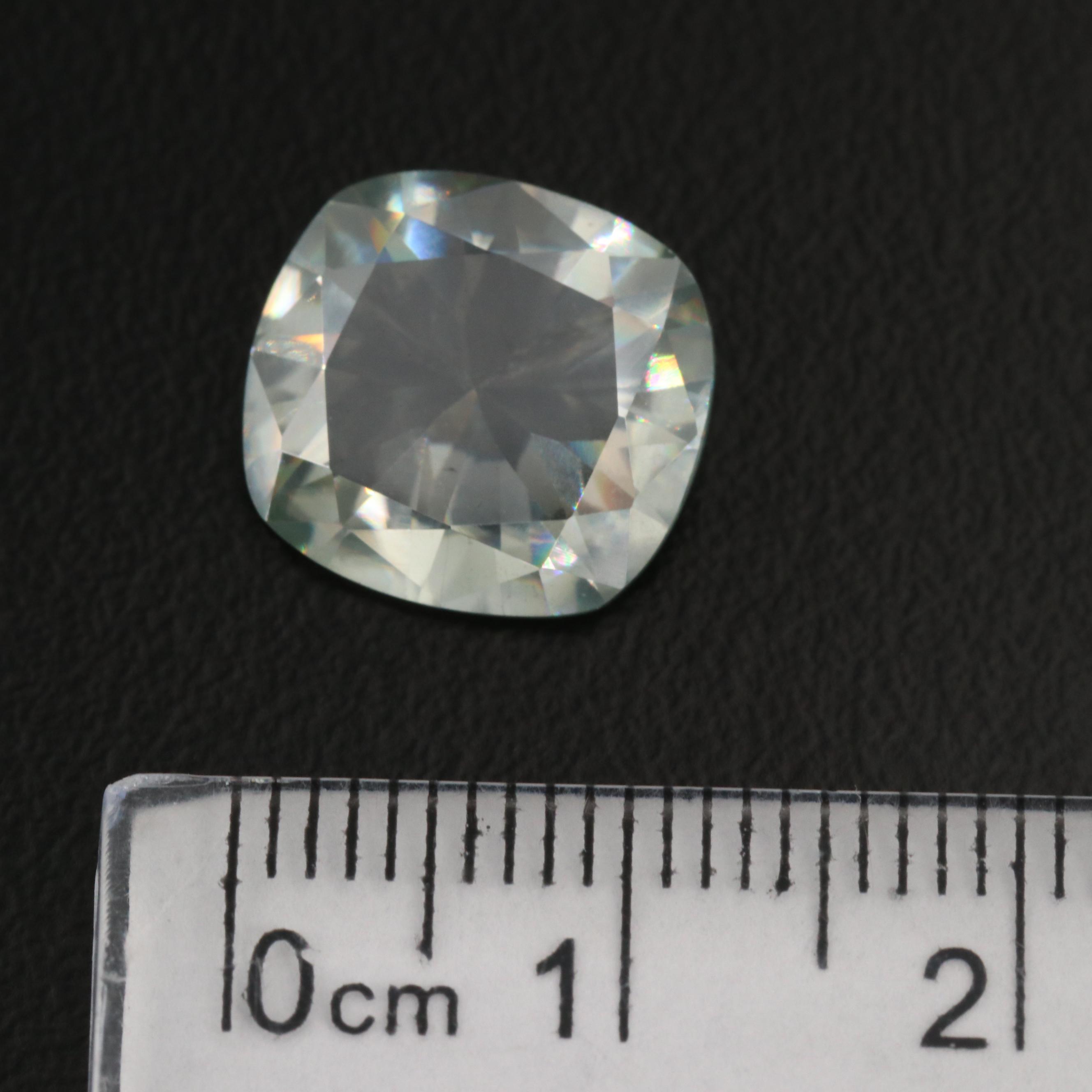 Loose Square Faceted Laboratory Grown Moissanite