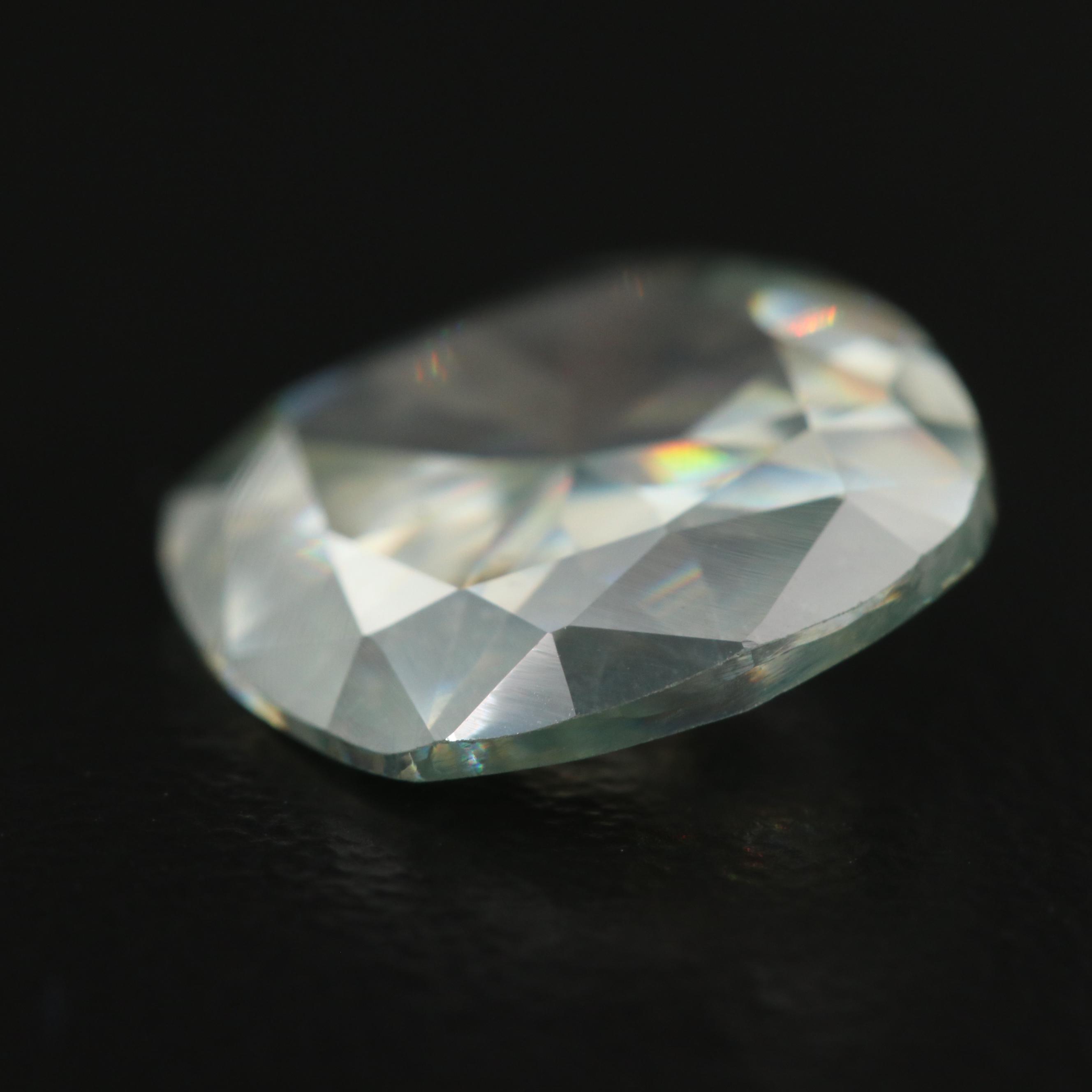 Loose Square Faceted Laboratory Grown Moissanite
