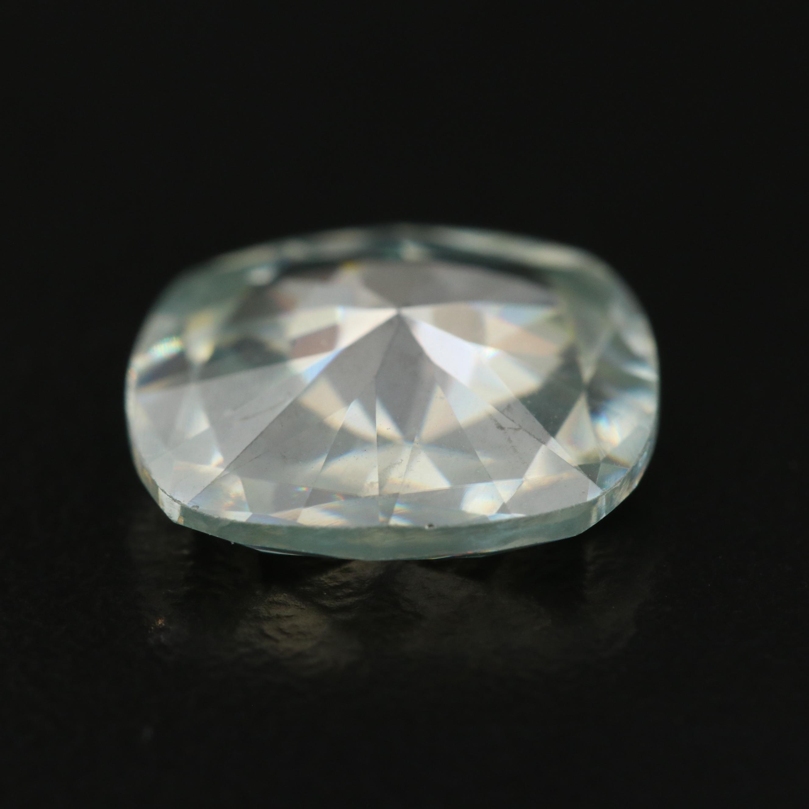 Loose Square Faceted Laboratory Grown Moissanite