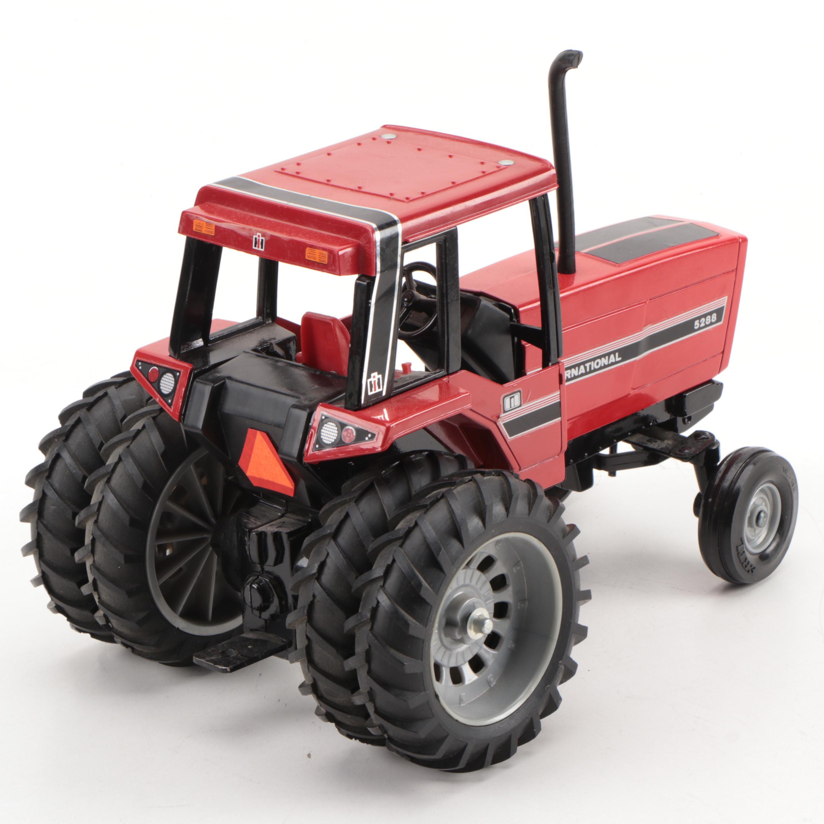 Ertl International and John Deere Farming Tractors with Cultivators/Spreaders