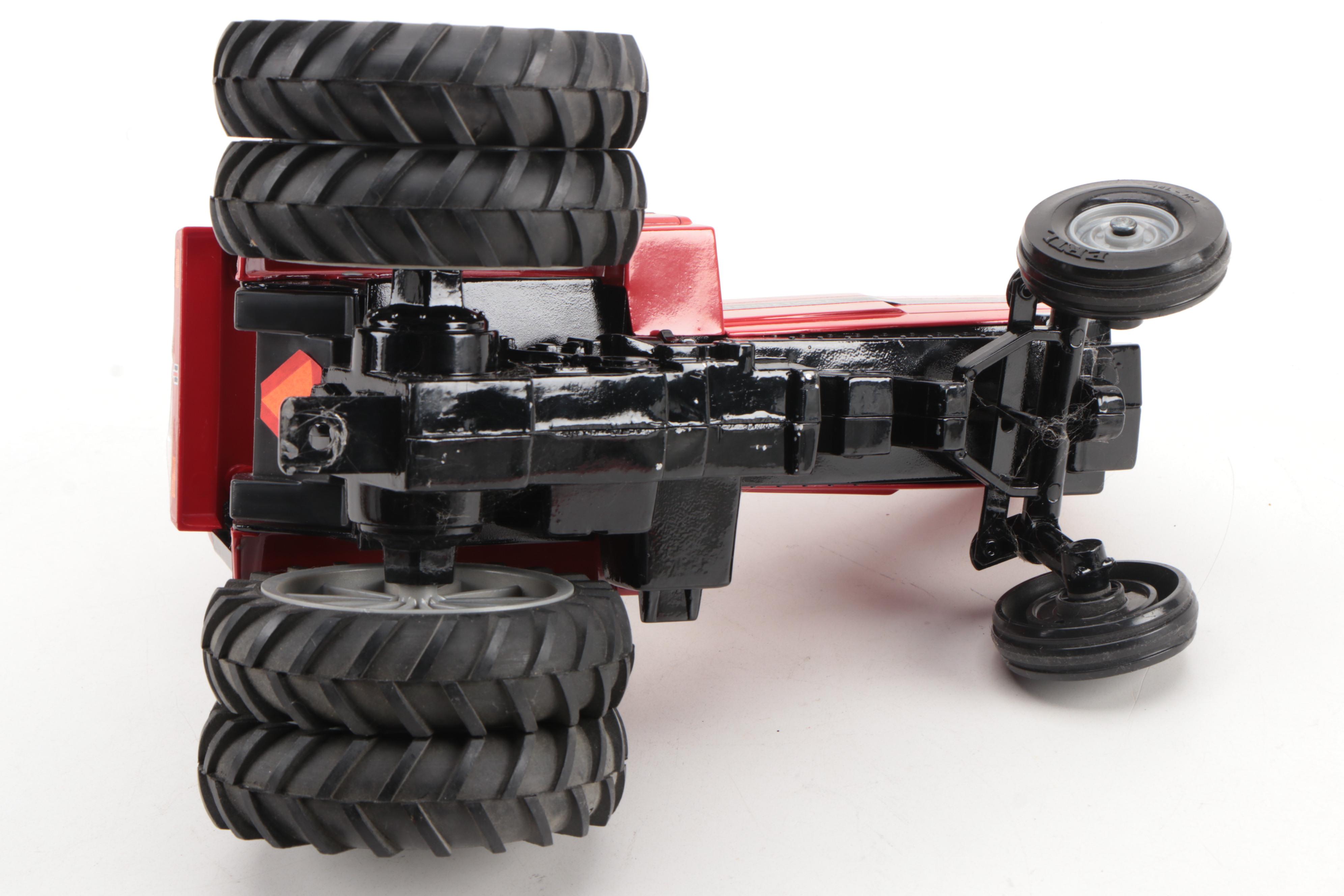 Ertl International and John Deere Farming Tractors with Cultivators/Spreaders