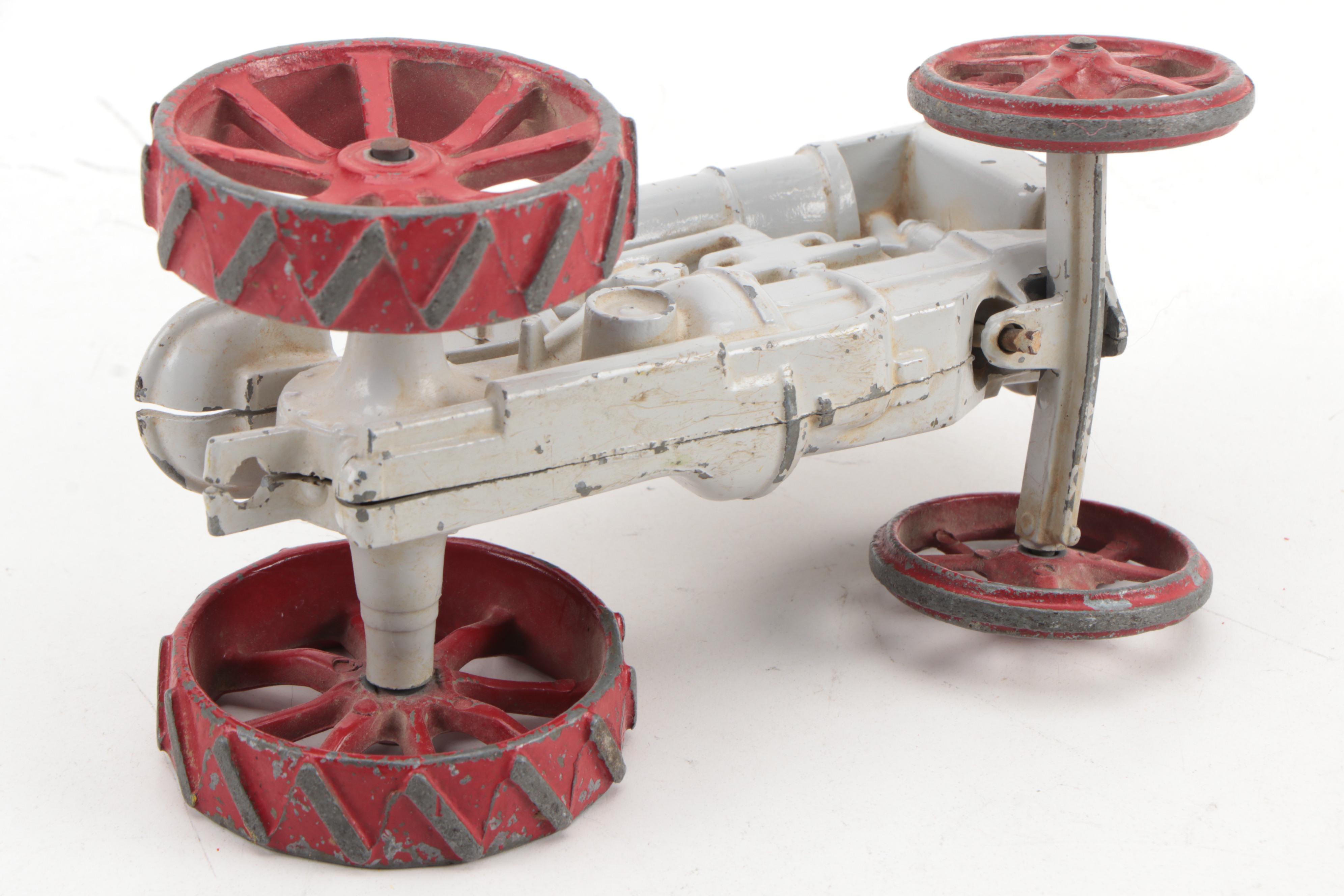 Ertl International and John Deere Farming Tractors with Cultivators/Spreaders