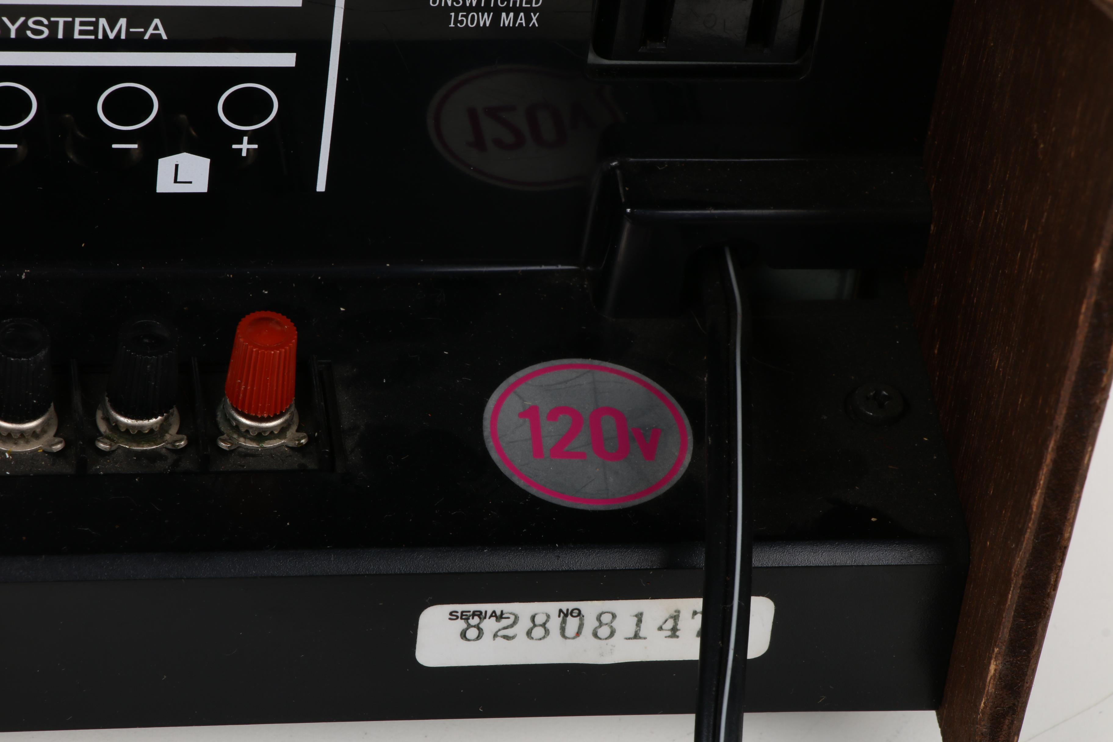 Sanyo TP-1020 Turntable and Sansui G-3500 Pure Power Stereo Receiver