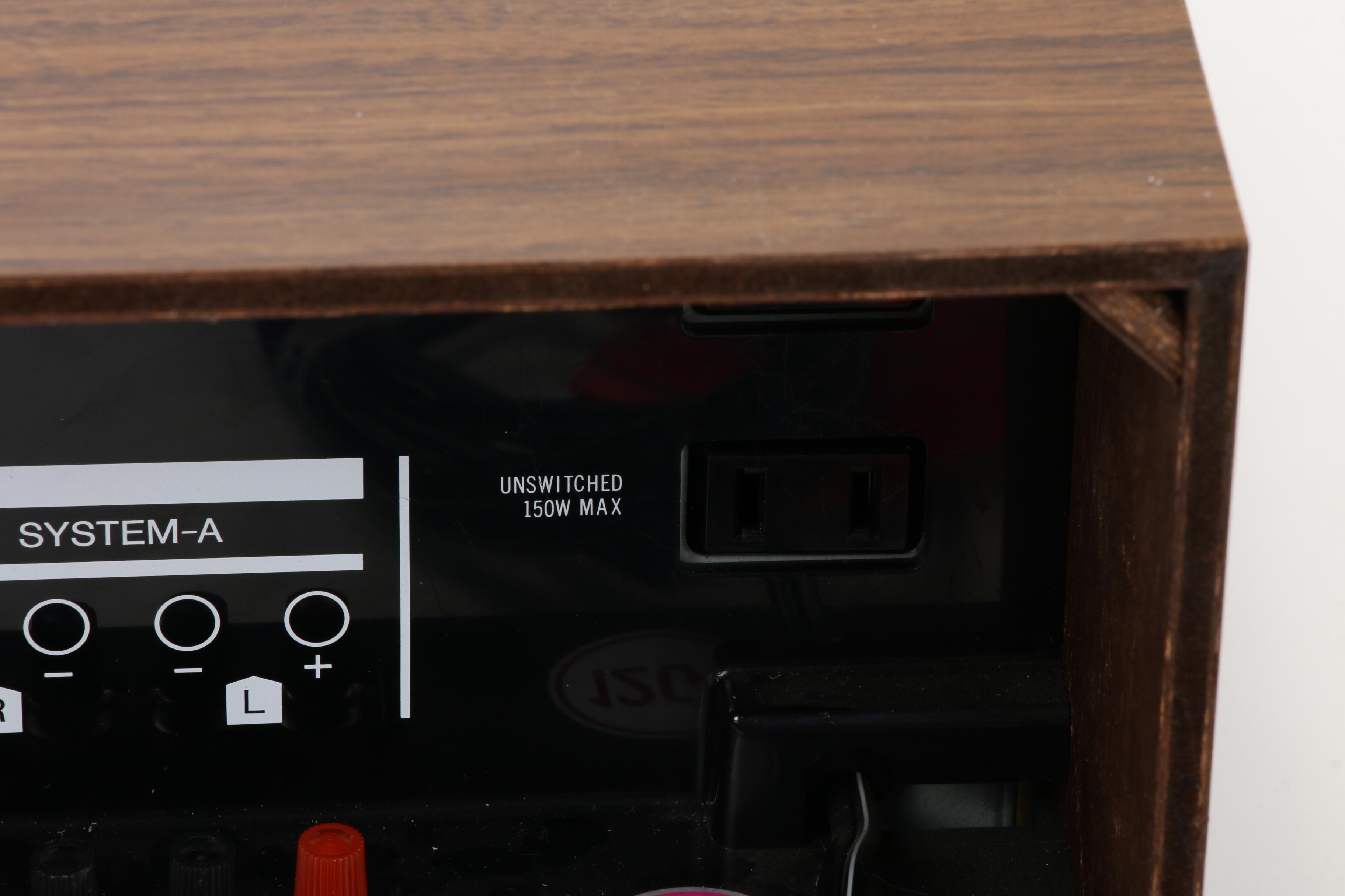 Sanyo TP-1020 Turntable and Sansui G-3500 Pure Power Stereo Receiver