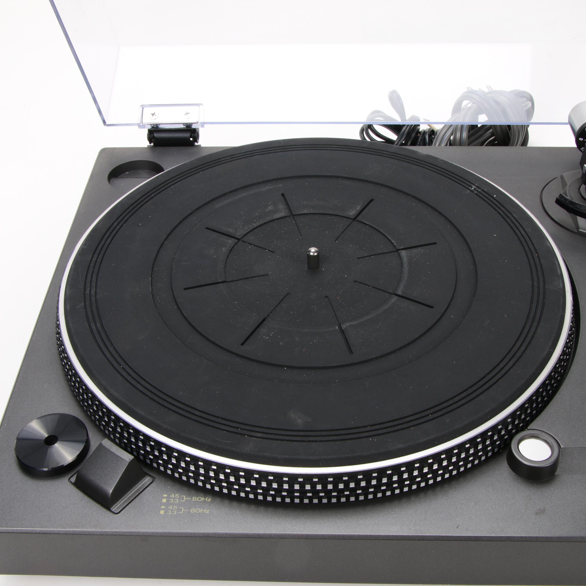 Sanyo TP-1020 Turntable and Sansui G-3500 Pure Power Stereo Receiver