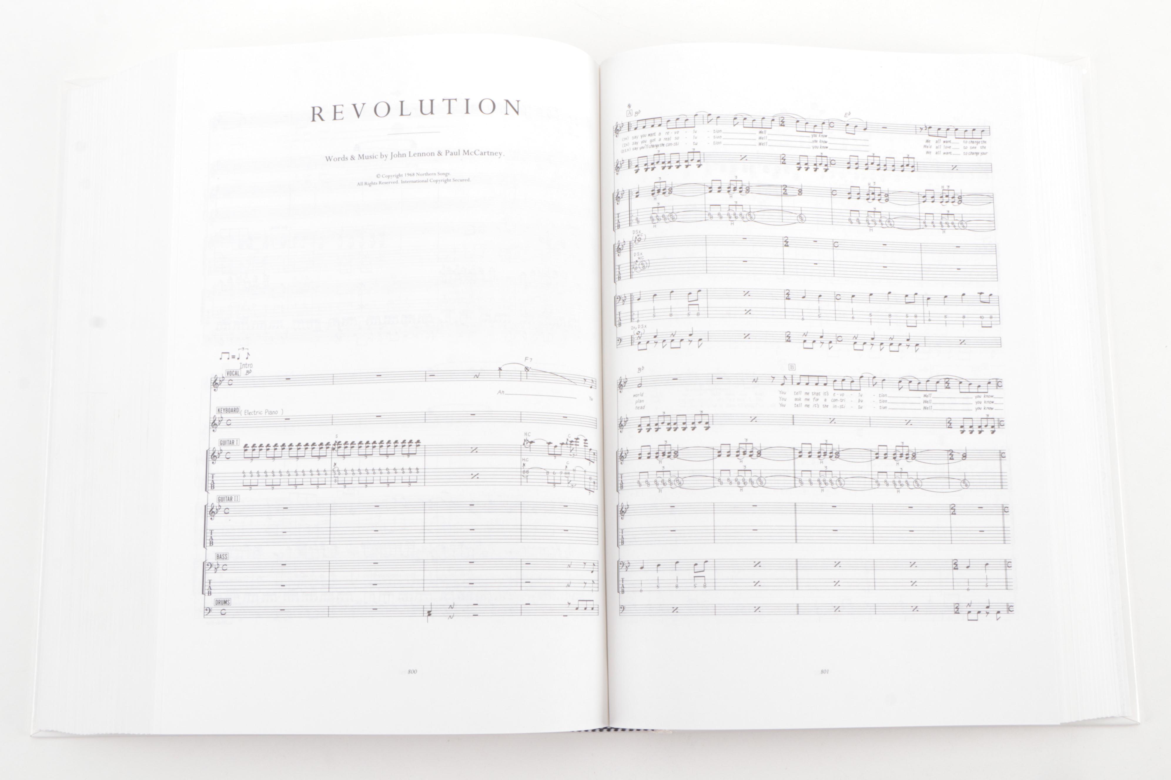 "The Beatles Complete Scores" and "The Beatles BBC Archives" Books