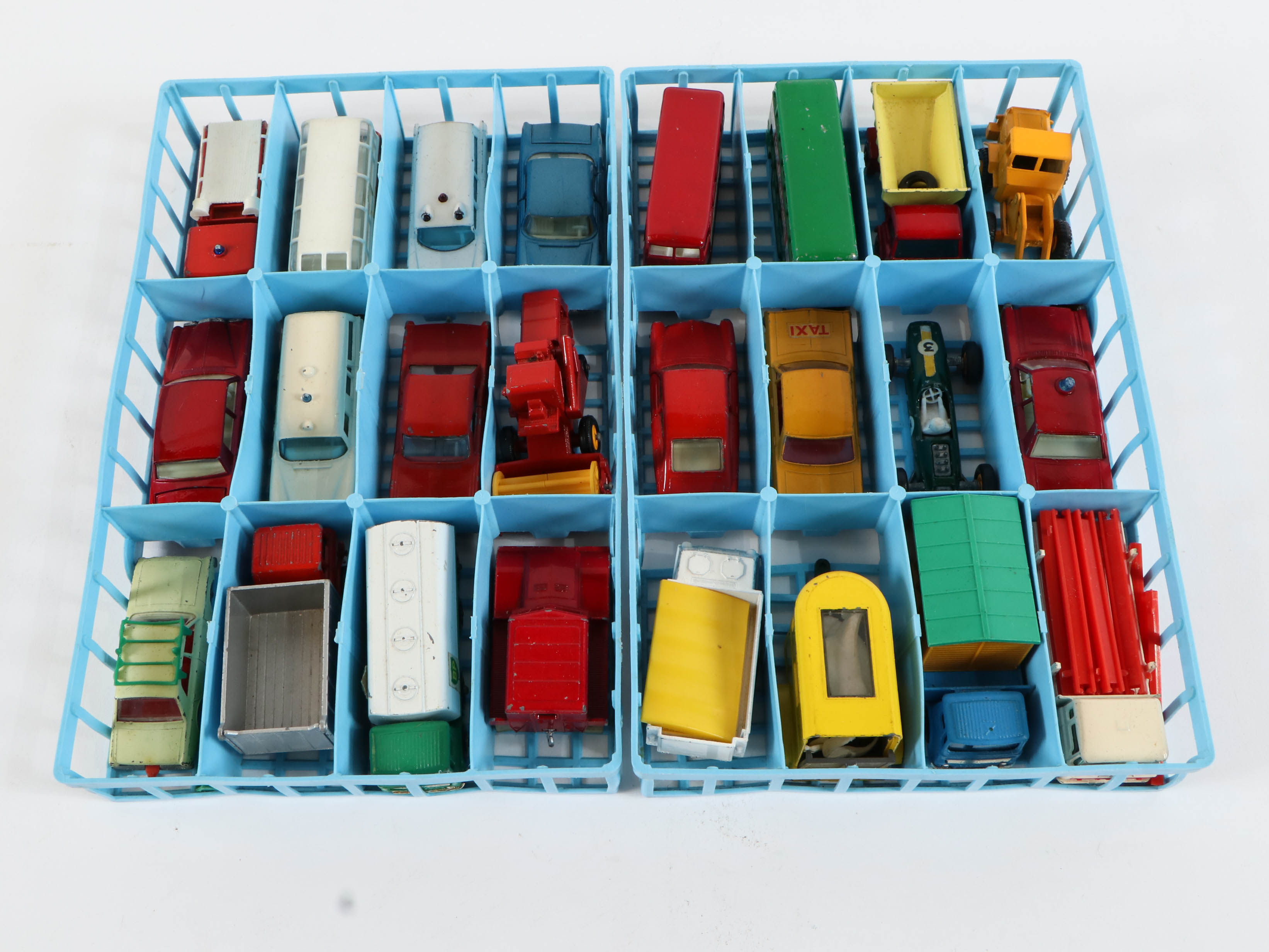 Matchbox Cars with Official Matchbox Series Collector's Case
