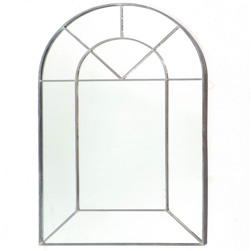 Fred Schilbach Carvers' Guild Colonial Arch Wall Mirror, 1981