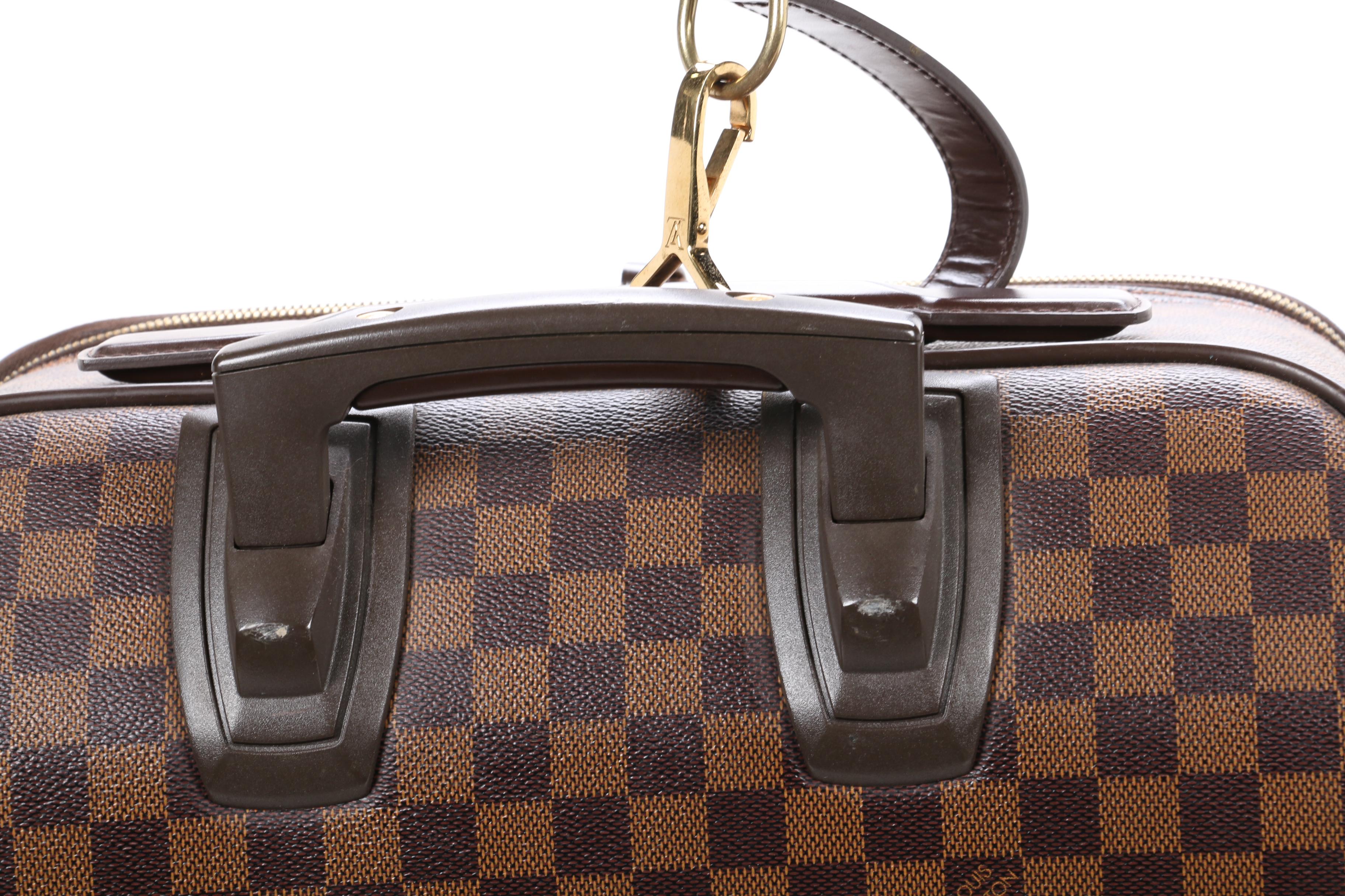 Louis Vuitton Pegase 55 Rolling Suitcase in Damier Ebene Canvas
