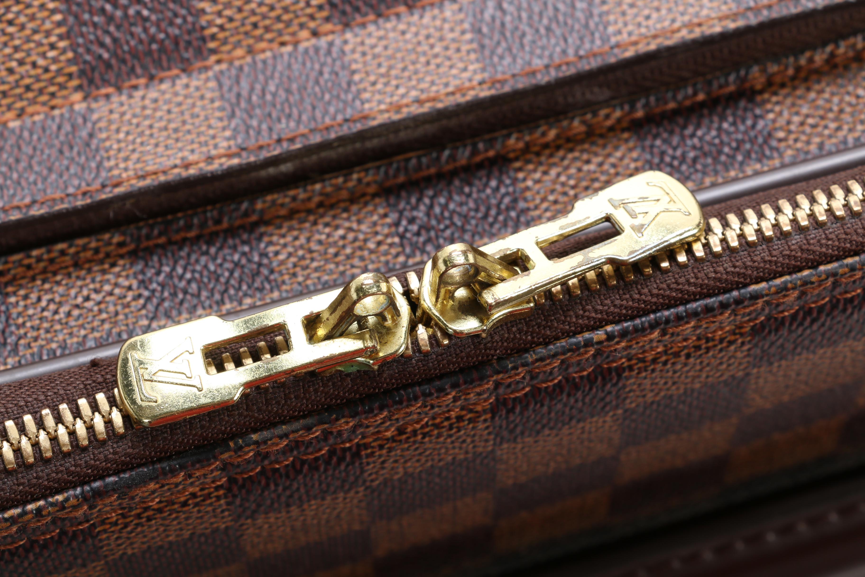 Louis Vuitton Pegase 55 Rolling Suitcase in Damier Ebene Canvas