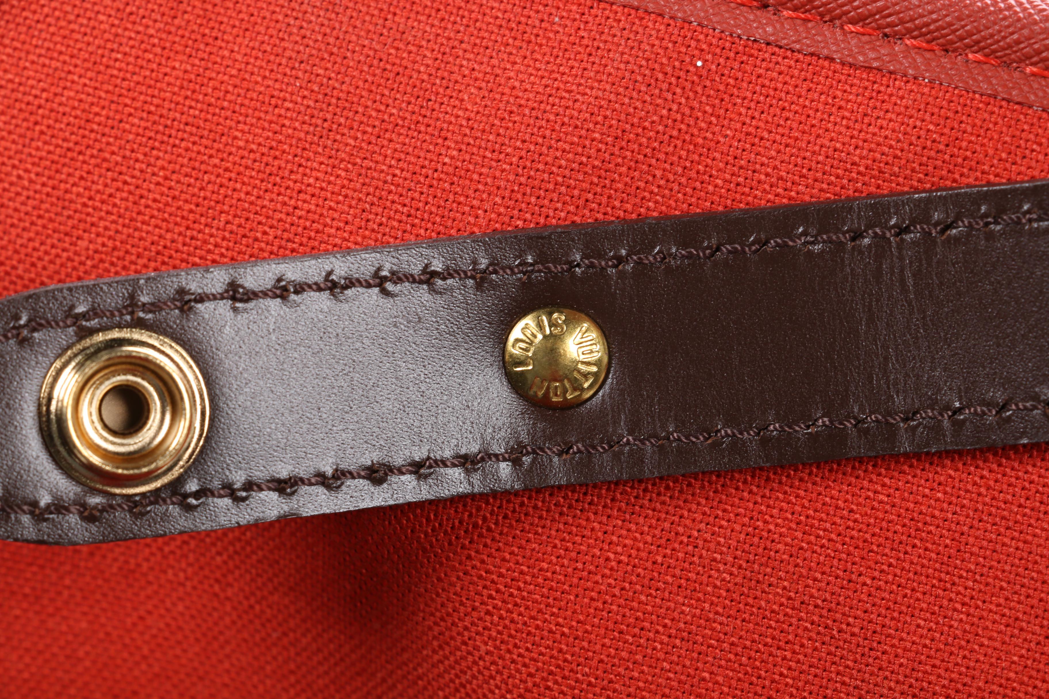 Louis Vuitton Pegase 55 Rolling Suitcase in Damier Ebene Canvas