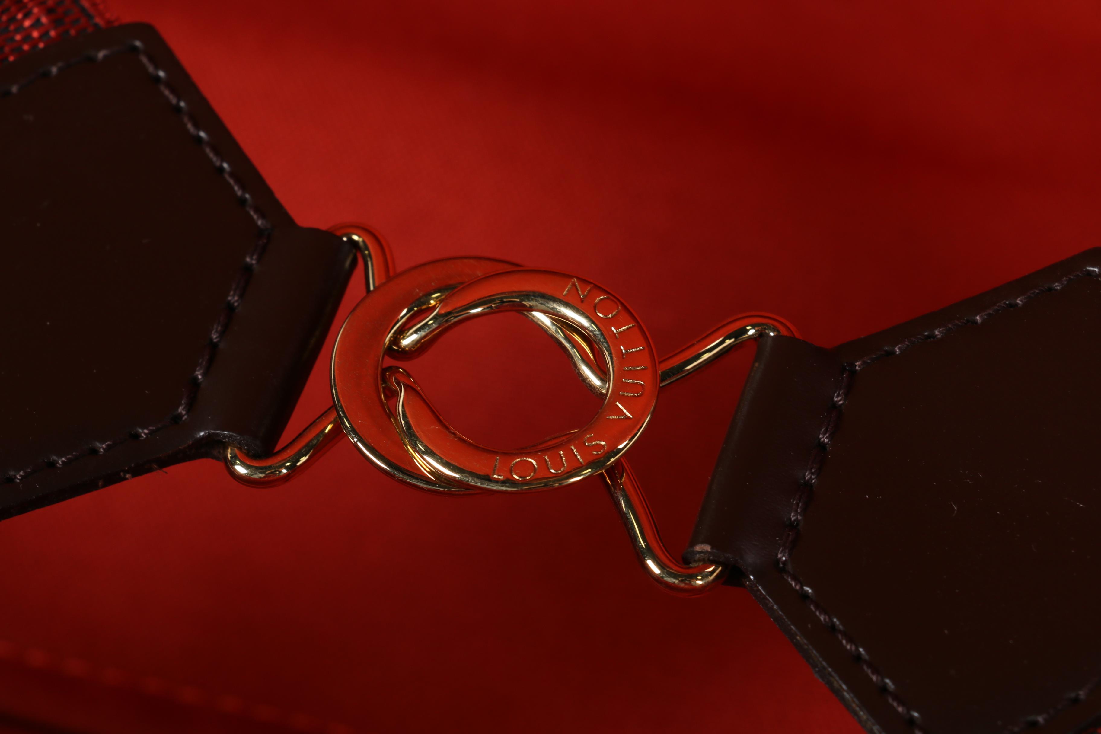 Louis Vuitton Pegase 55 Rolling Suitcase in Damier Ebene Canvas