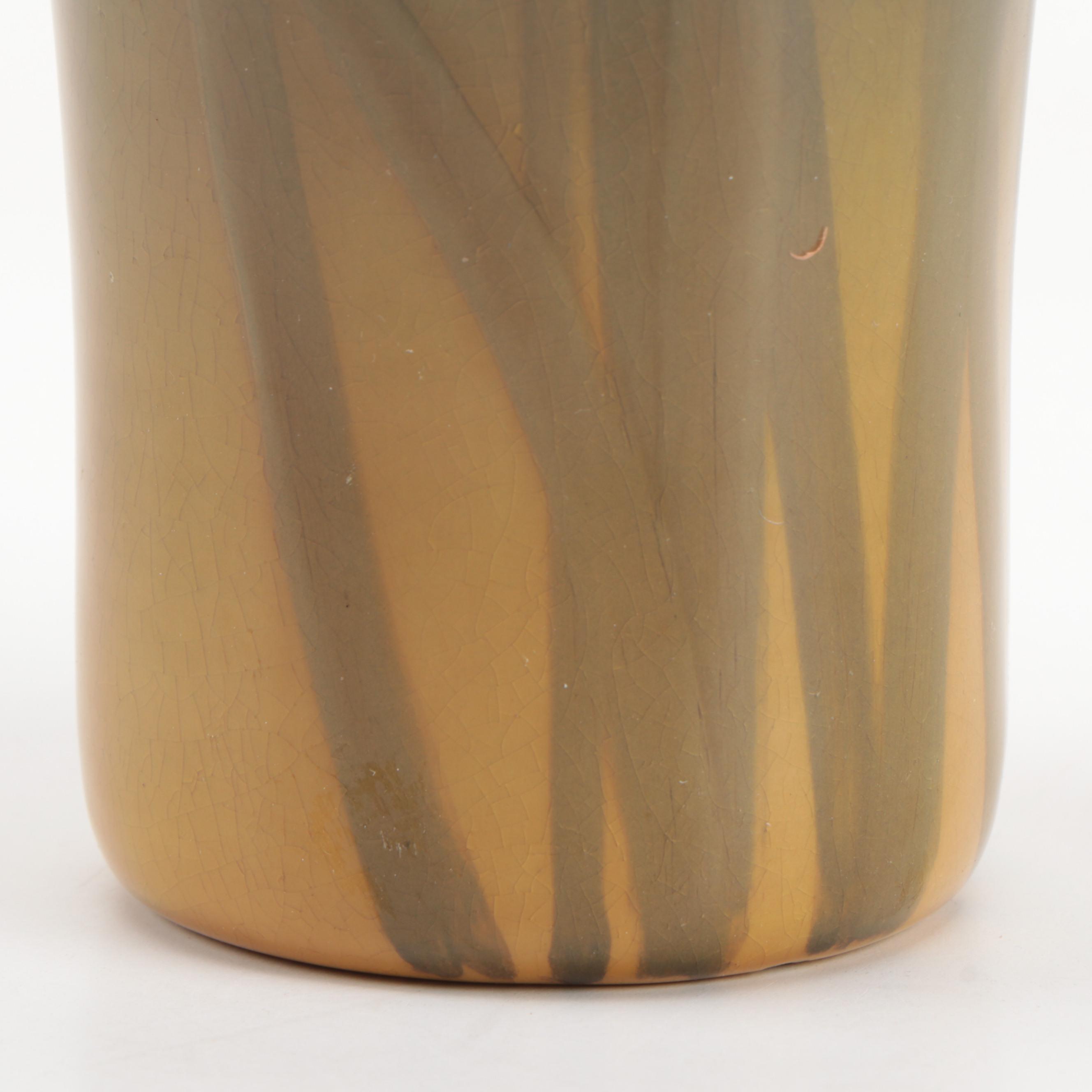 Clara Christina Linderman Rookwood Pottery Standard Glaze Vase, 1905