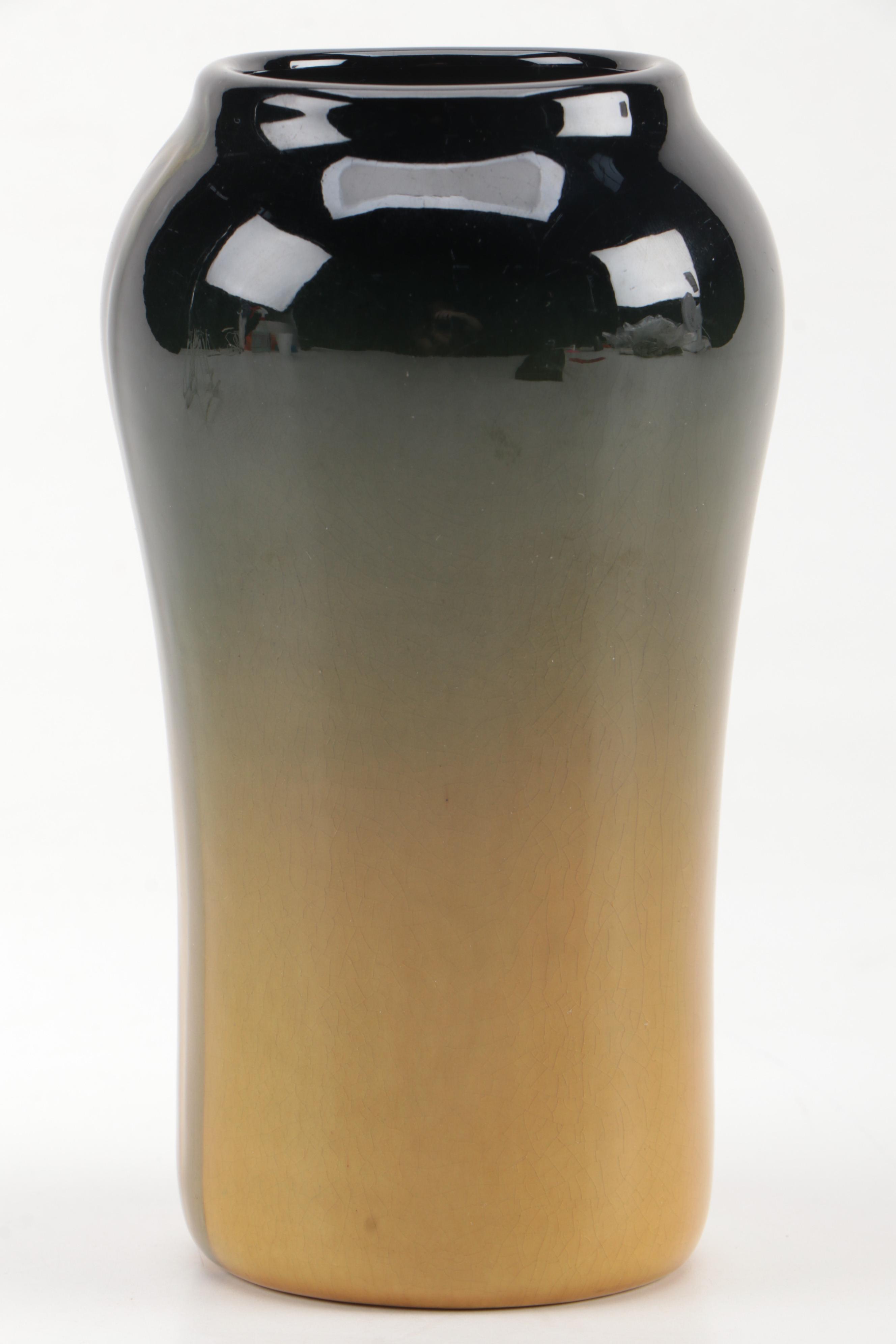 Clara Christina Linderman Rookwood Pottery Standard Glaze Vase, 1905