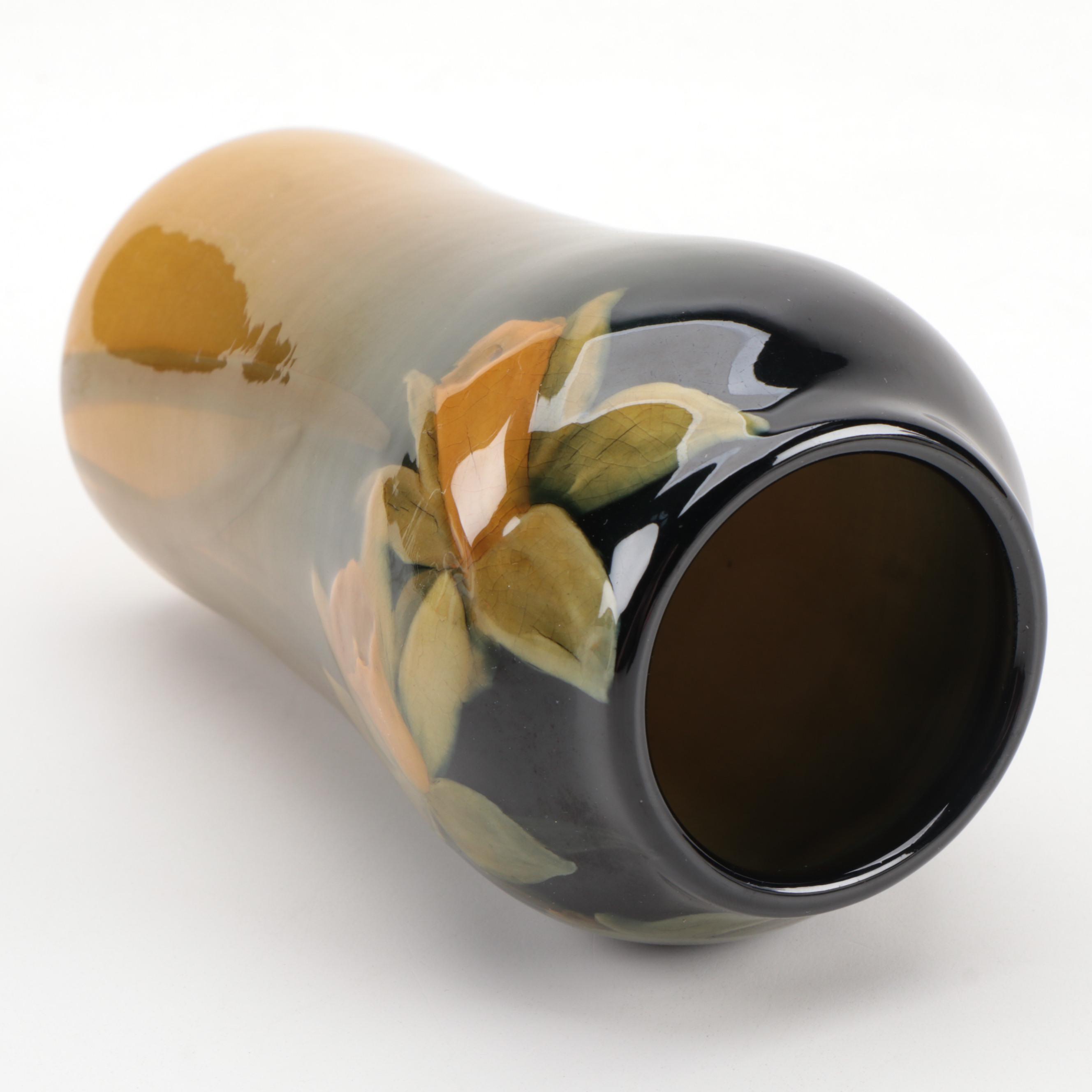 Clara Christina Linderman Rookwood Pottery Standard Glaze Vase, 1905