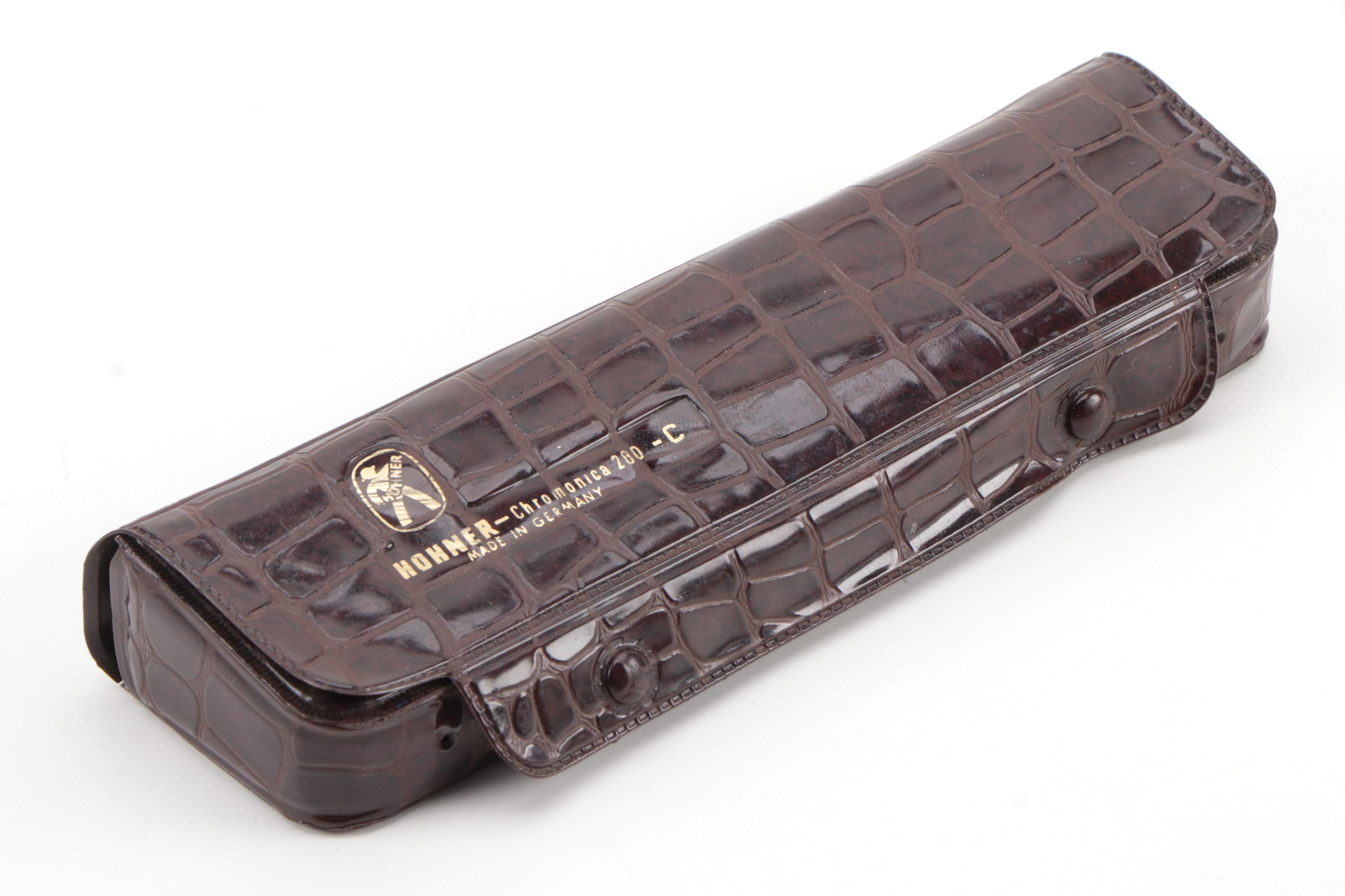 Hohner 64 Chromonica and Trutone Hawaiian Guitar Pitch Pipe No. P8