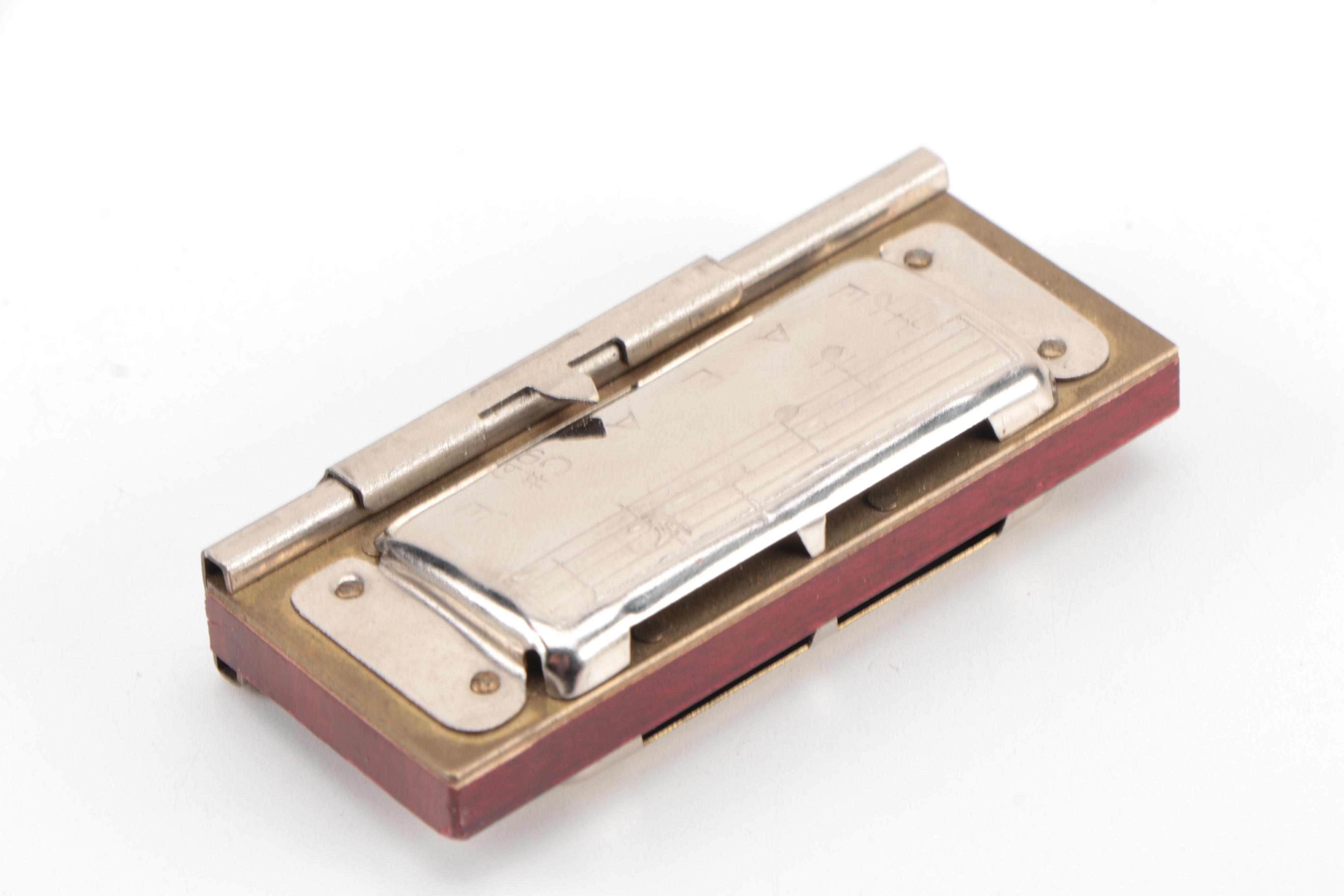 Hohner 64 Chromonica and Trutone Hawaiian Guitar Pitch Pipe No. P8