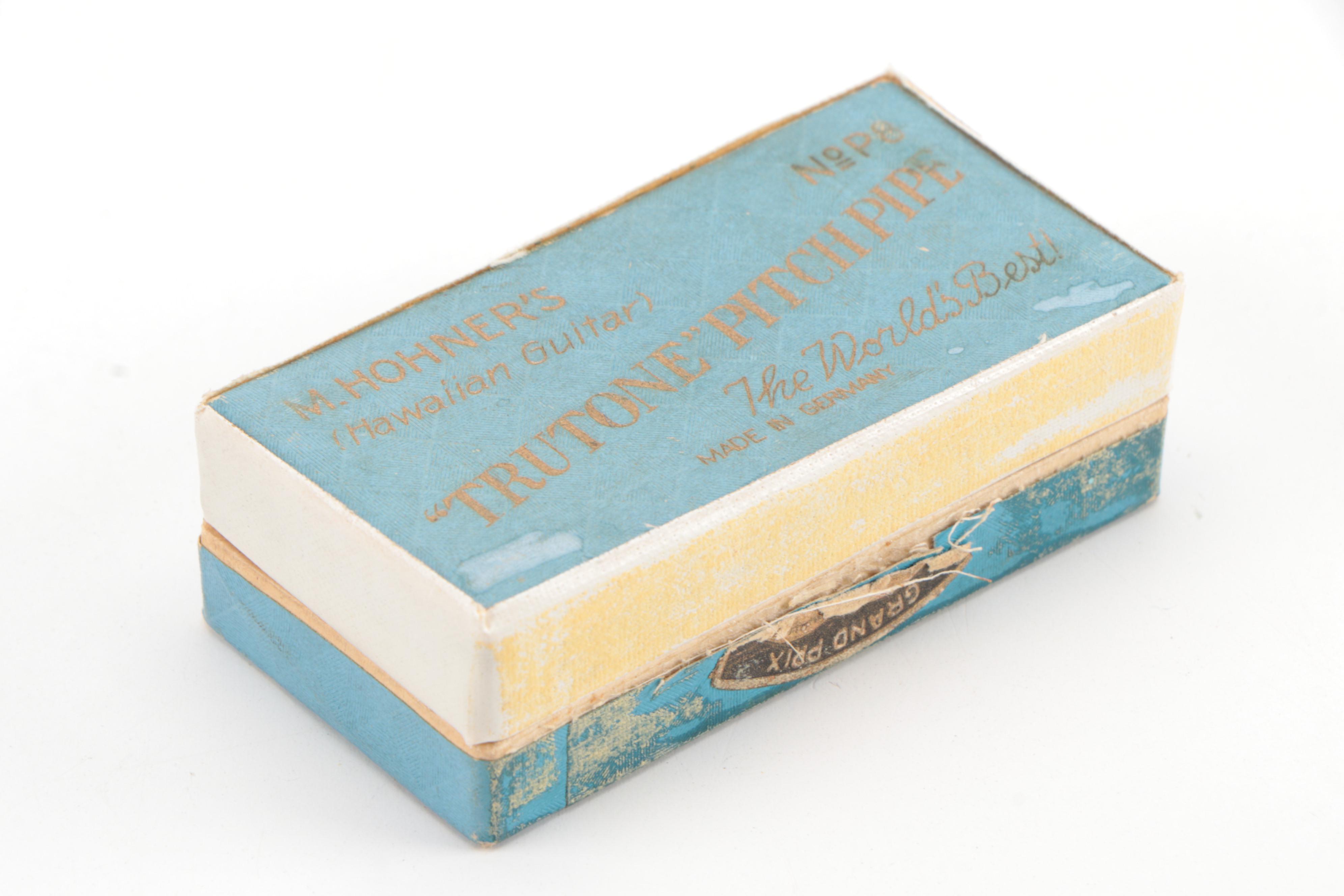 Hohner 64 Chromonica and Trutone Hawaiian Guitar Pitch Pipe No. P8