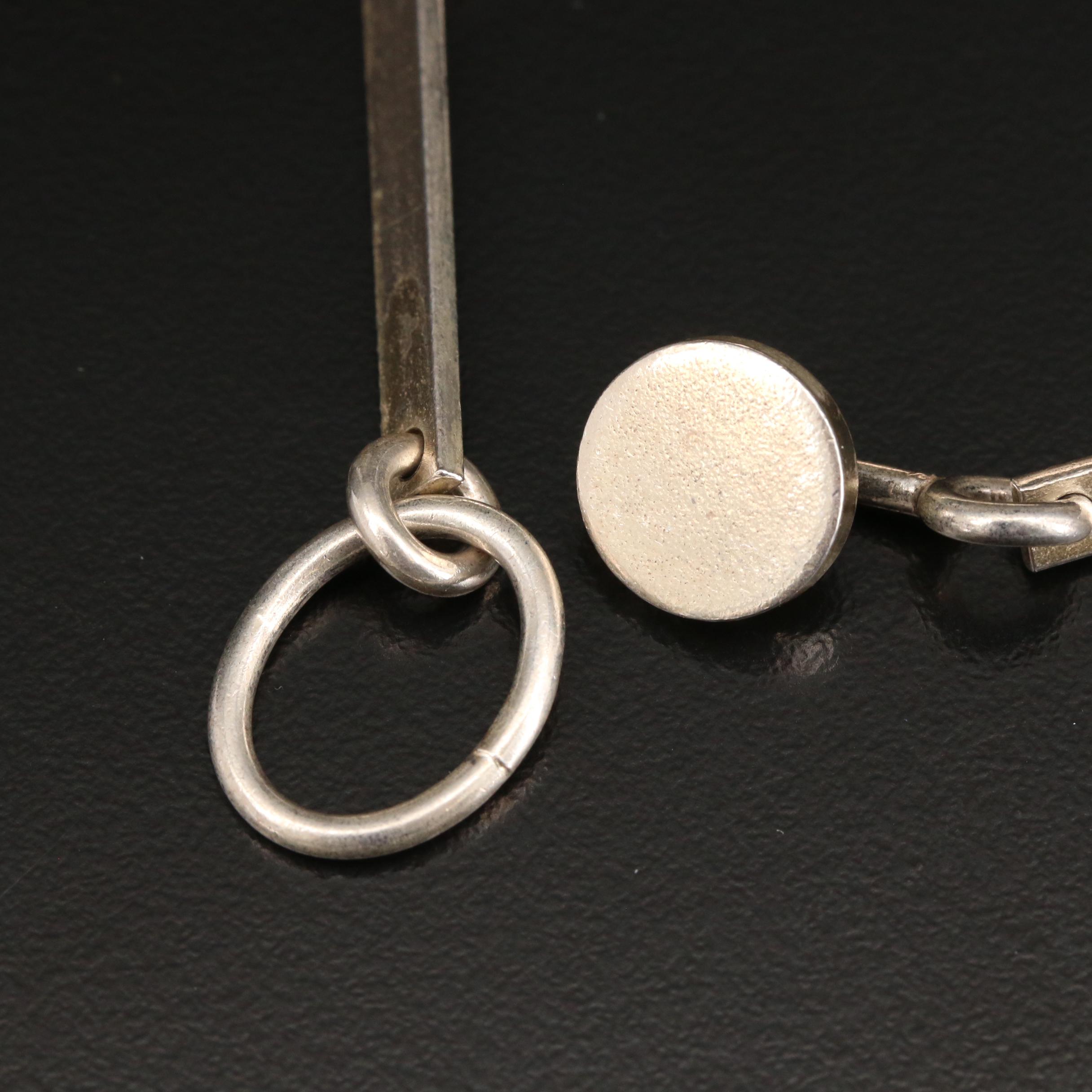 Vintage Bjorn Weckstrom for Lapponia Modernist Sterling "Birdman" Necklace